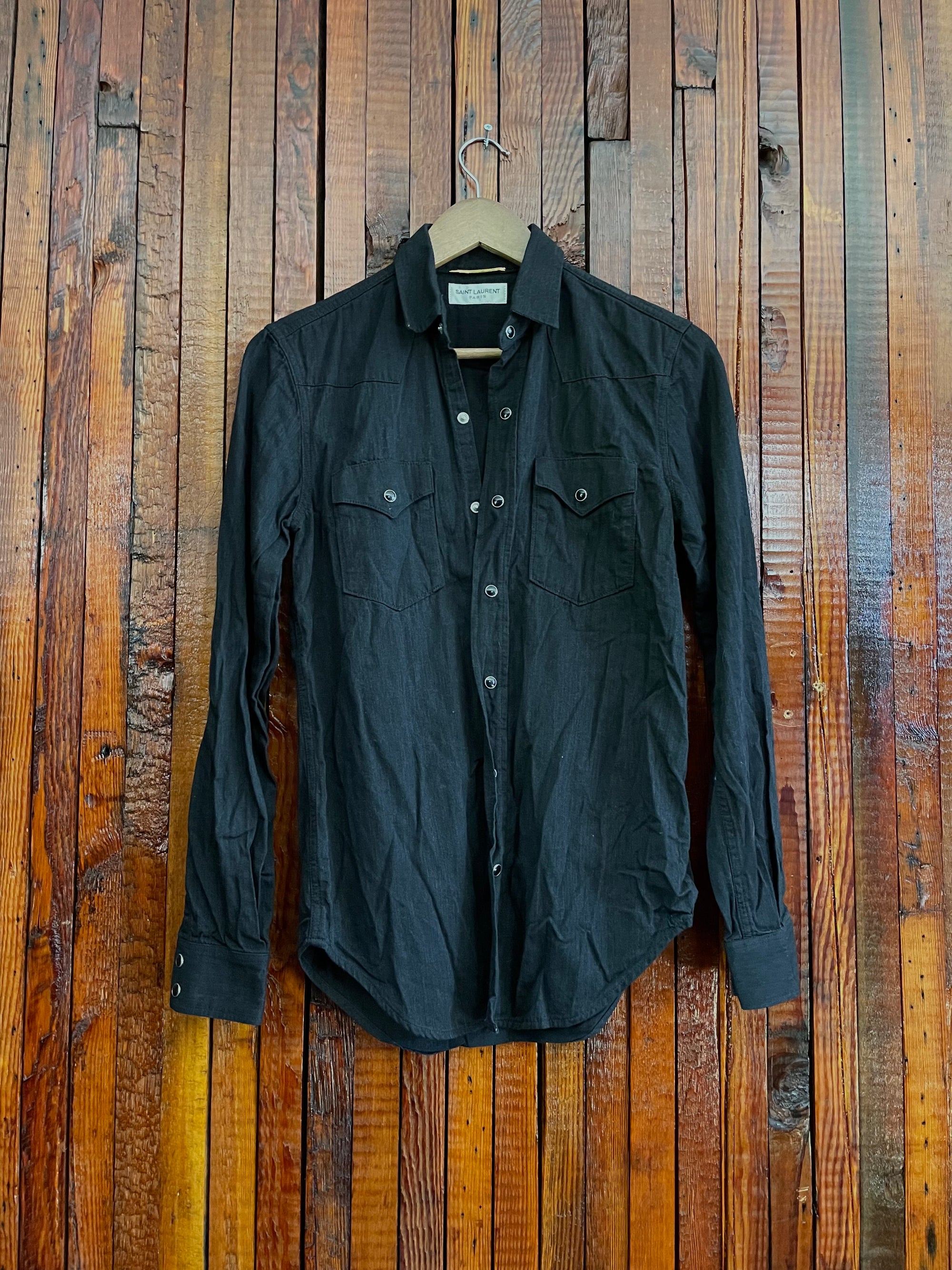 Saint Laurent Oil Stain button-up Shirt