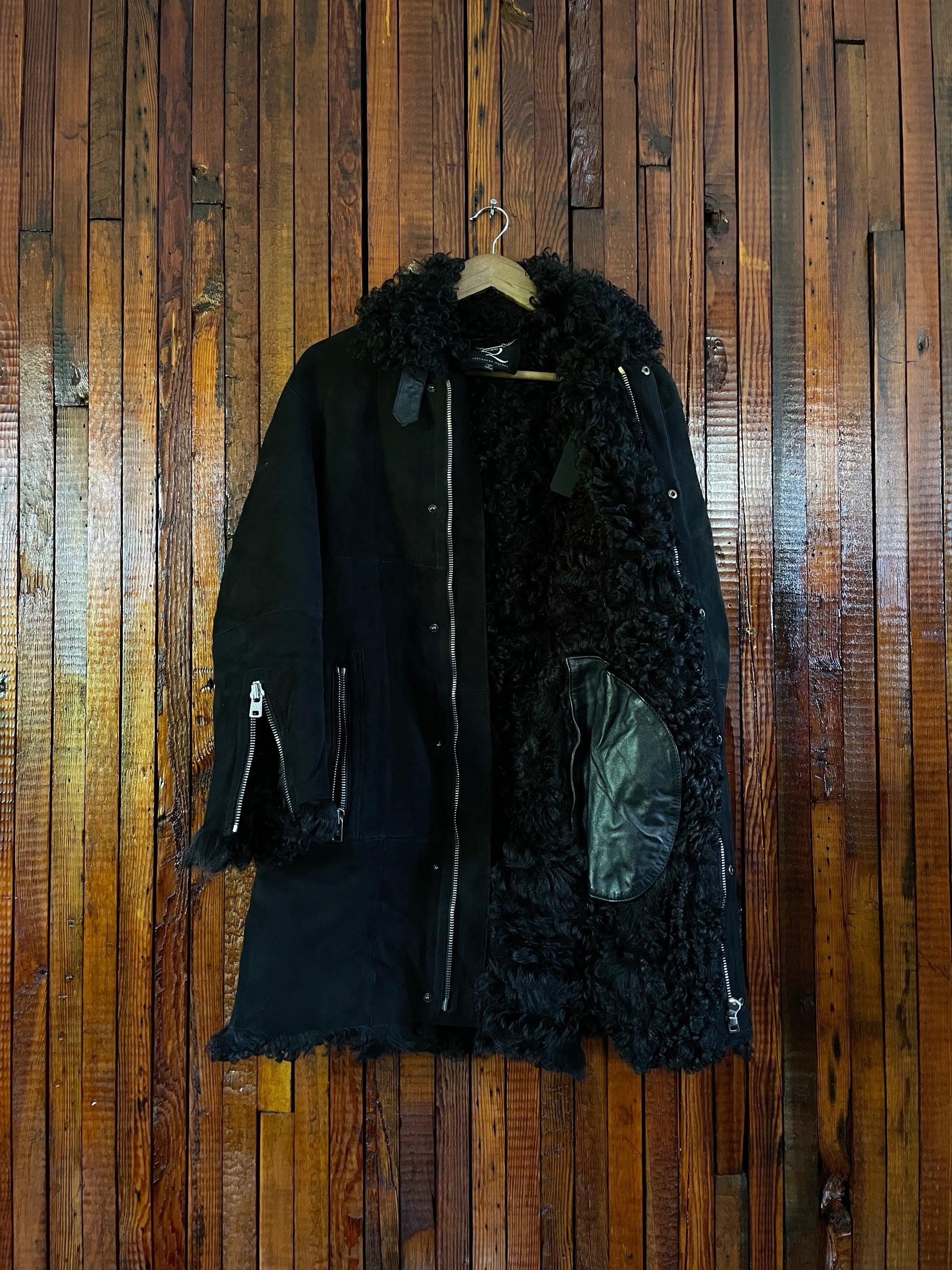 Alexander McQueen Lamb Skin Trenchcoat