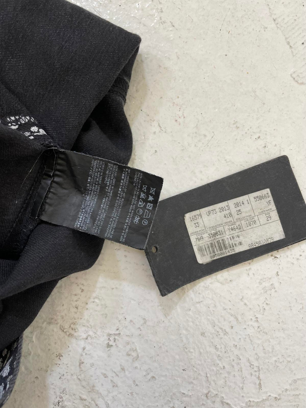 saint laurent Paris 2013 zebra demin