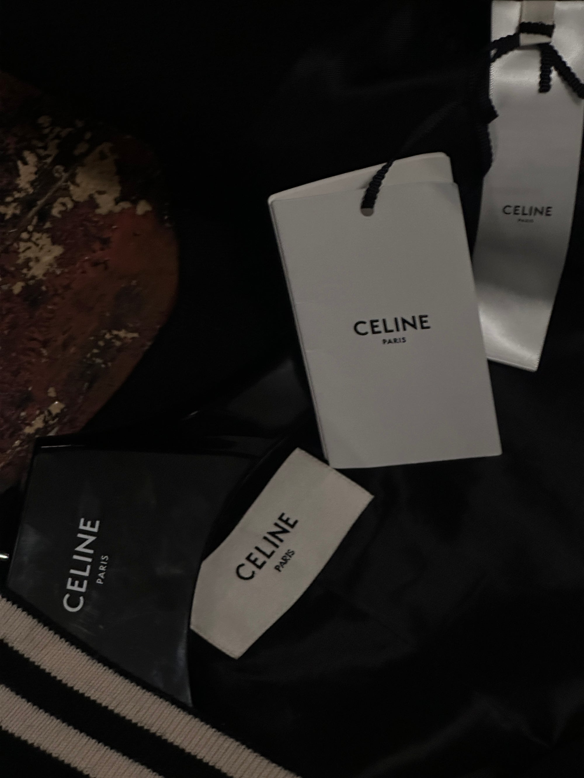Celine by Hedi Slimane Varsity Jacket