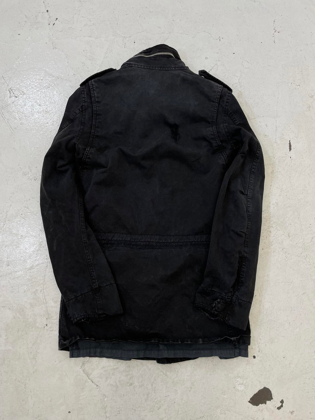 Balmain Homme Ss11 distressed trench coat