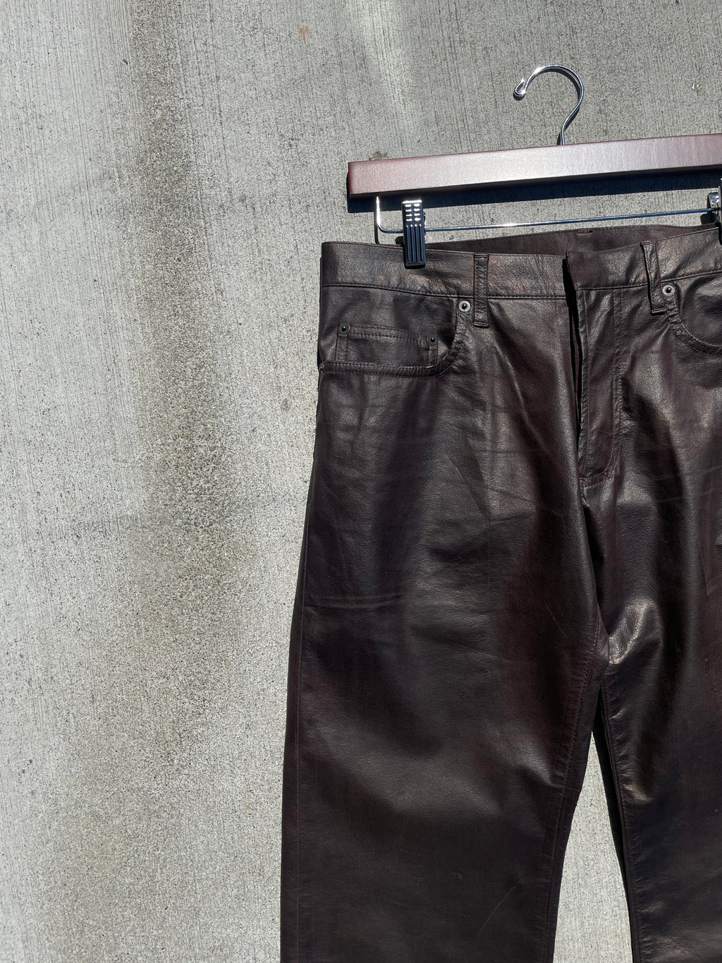 Aw2004 "VOTC" Brown Dior Sample Alcantara
