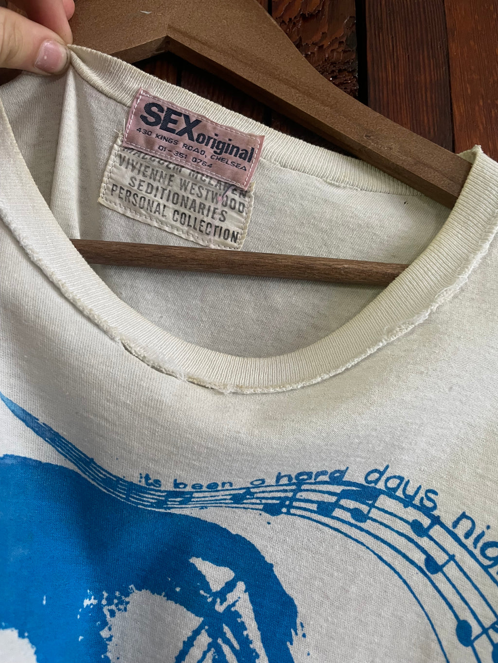 Westwood/McLaren: Seditionaries 'Cambridge R**ist' tee