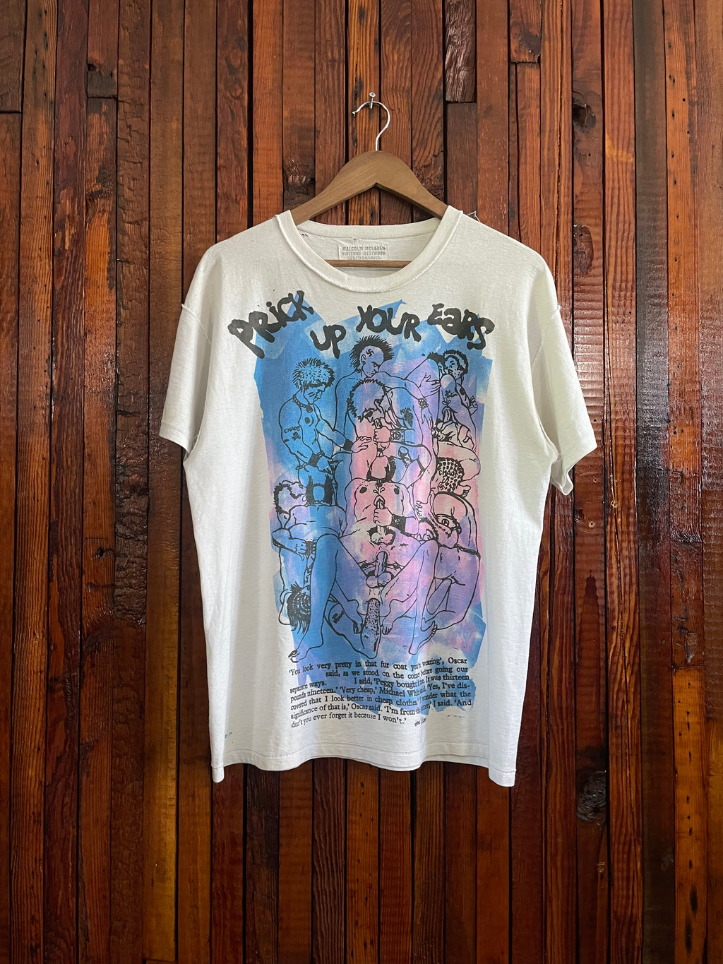 70s SEDITIONARIES “Prick Up Your Ears” tee