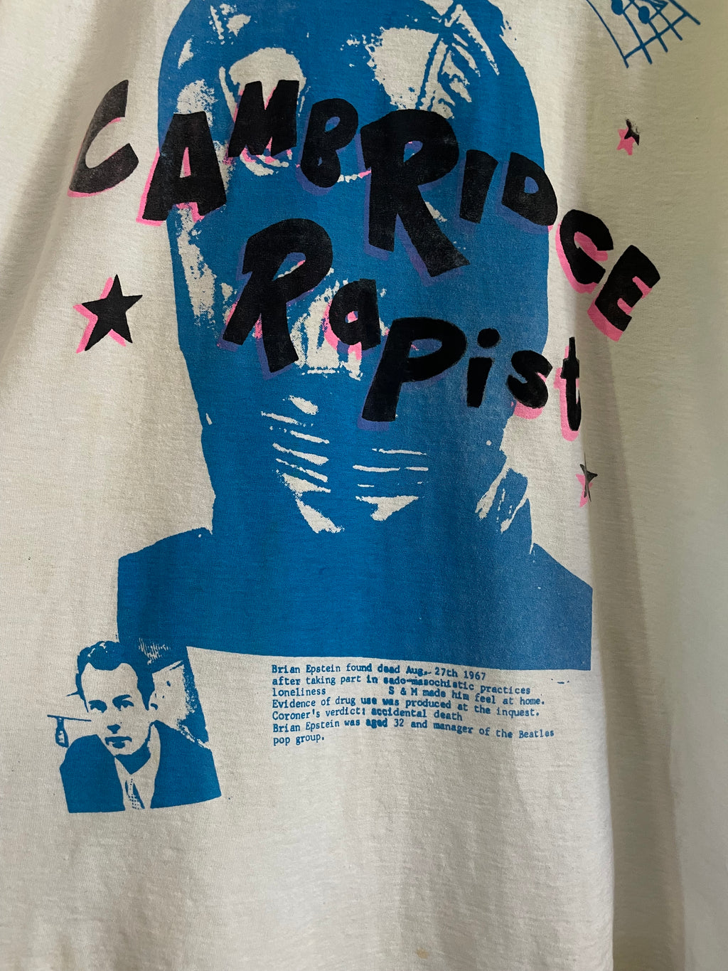 Westwood/McLaren: Seditionaries 'Cambridge R**ist' tee