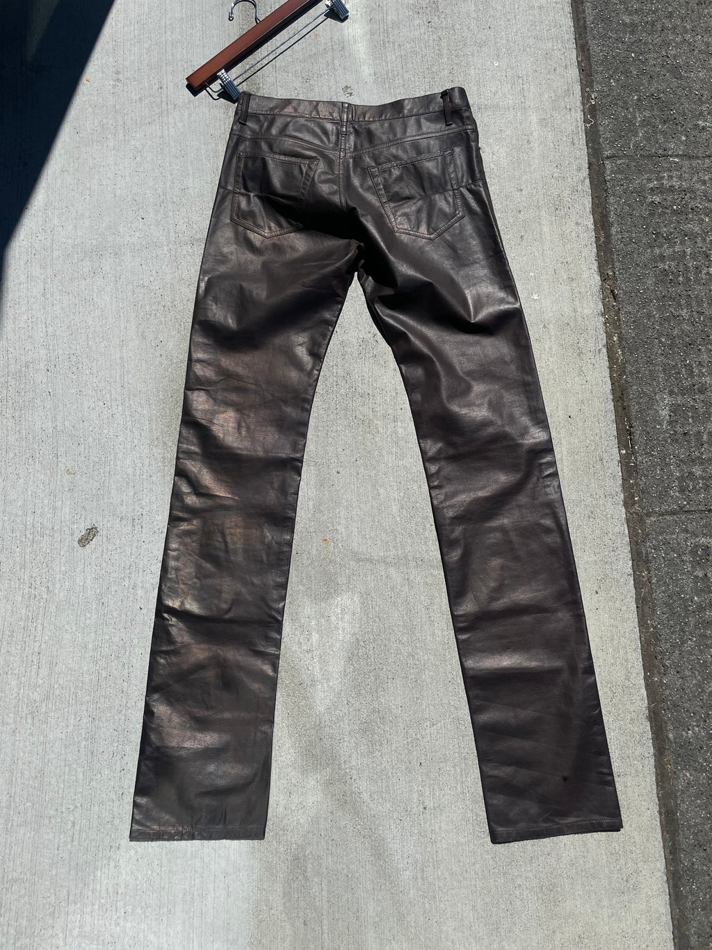 Aw2004 "VOTC" Brown Dior Sample Alcantara