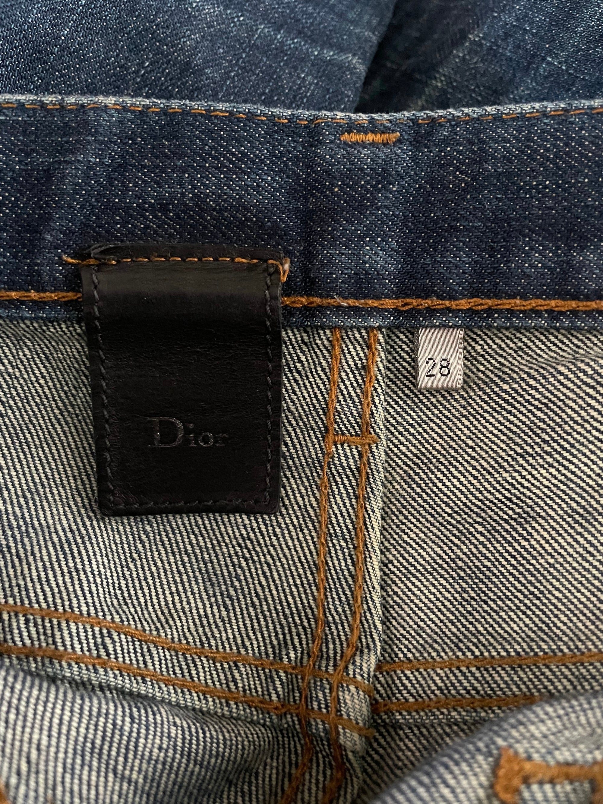 Dior Homme Hedi Blue Jeans