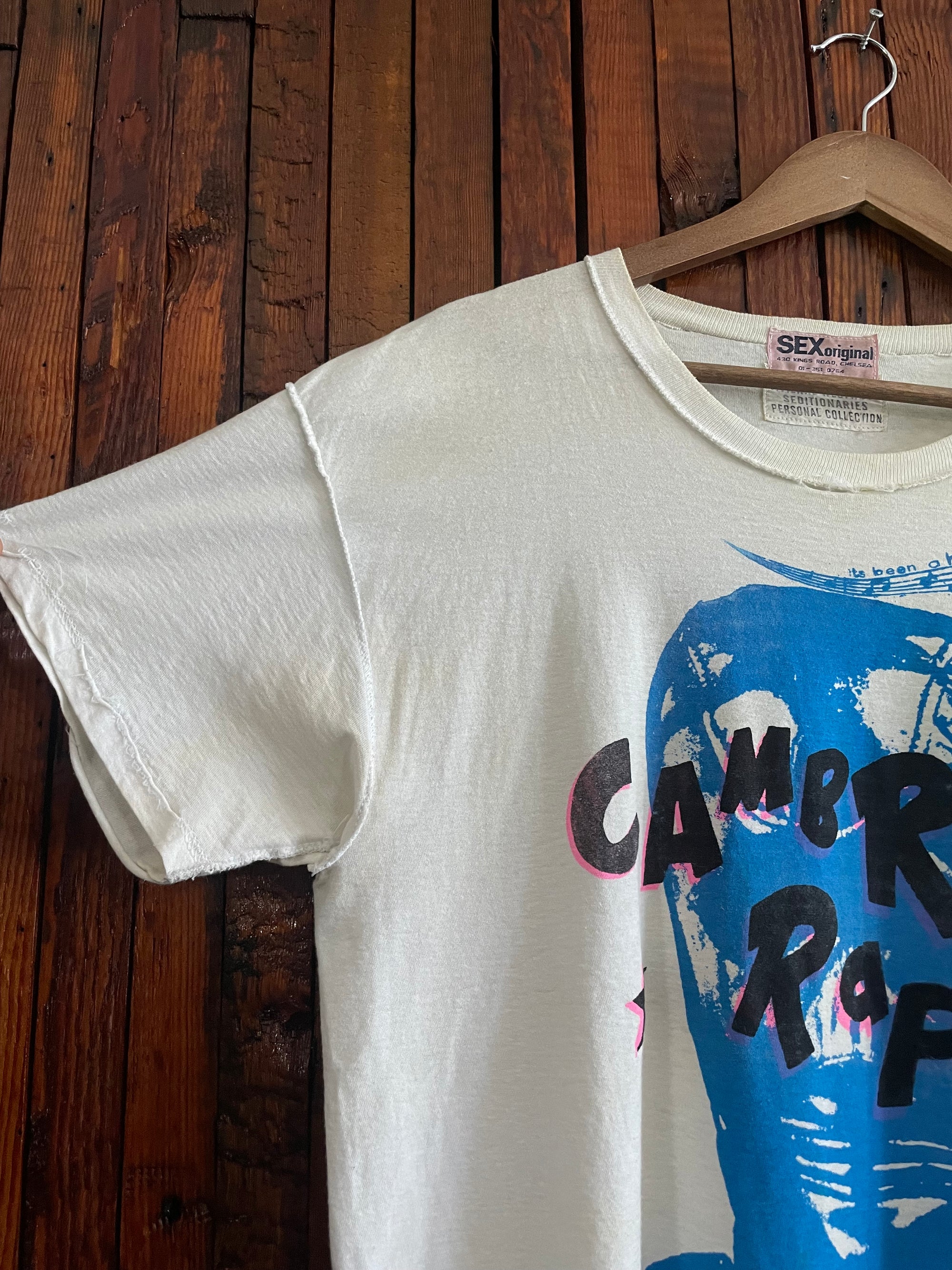 Westwood/McLaren: Seditionaries 'Cambridge R**ist' tee