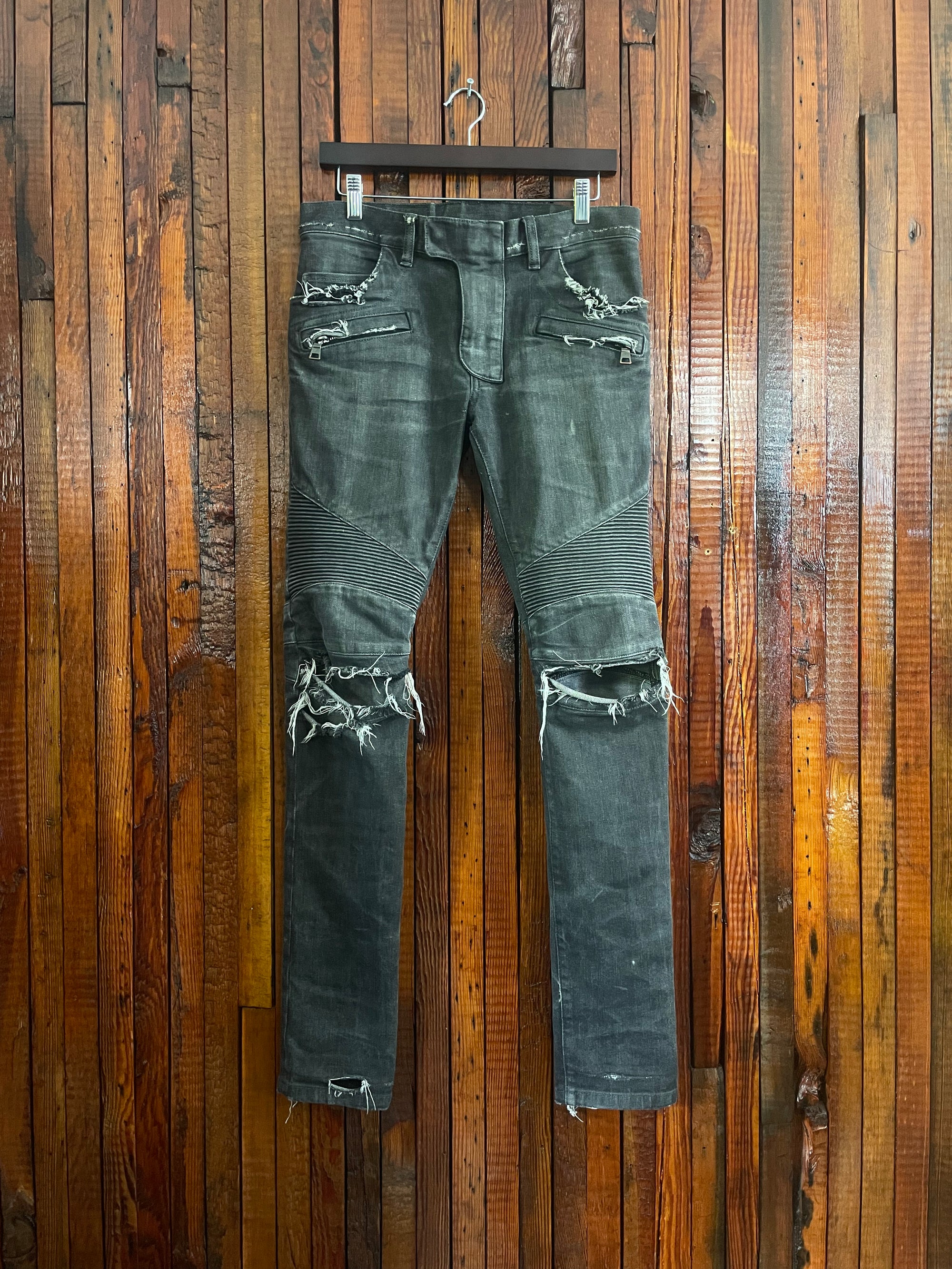 Aw11 Balmain biker jeans