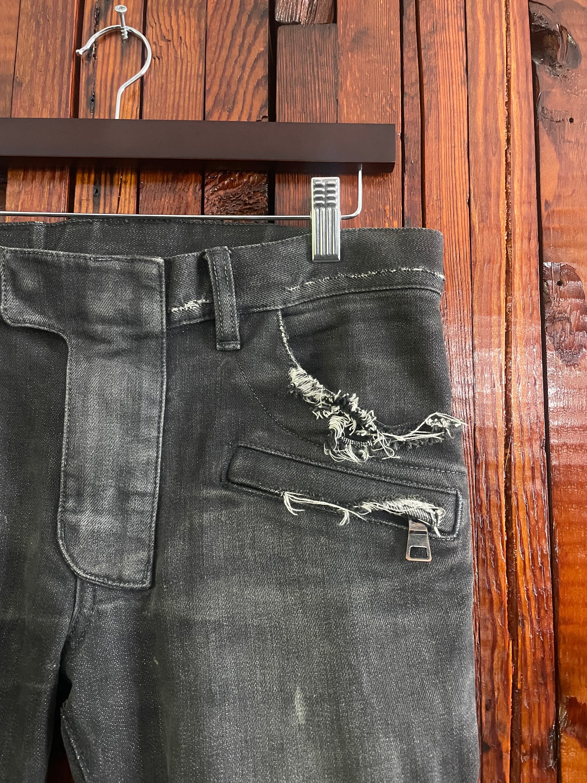Aw11 Balmain biker jeans