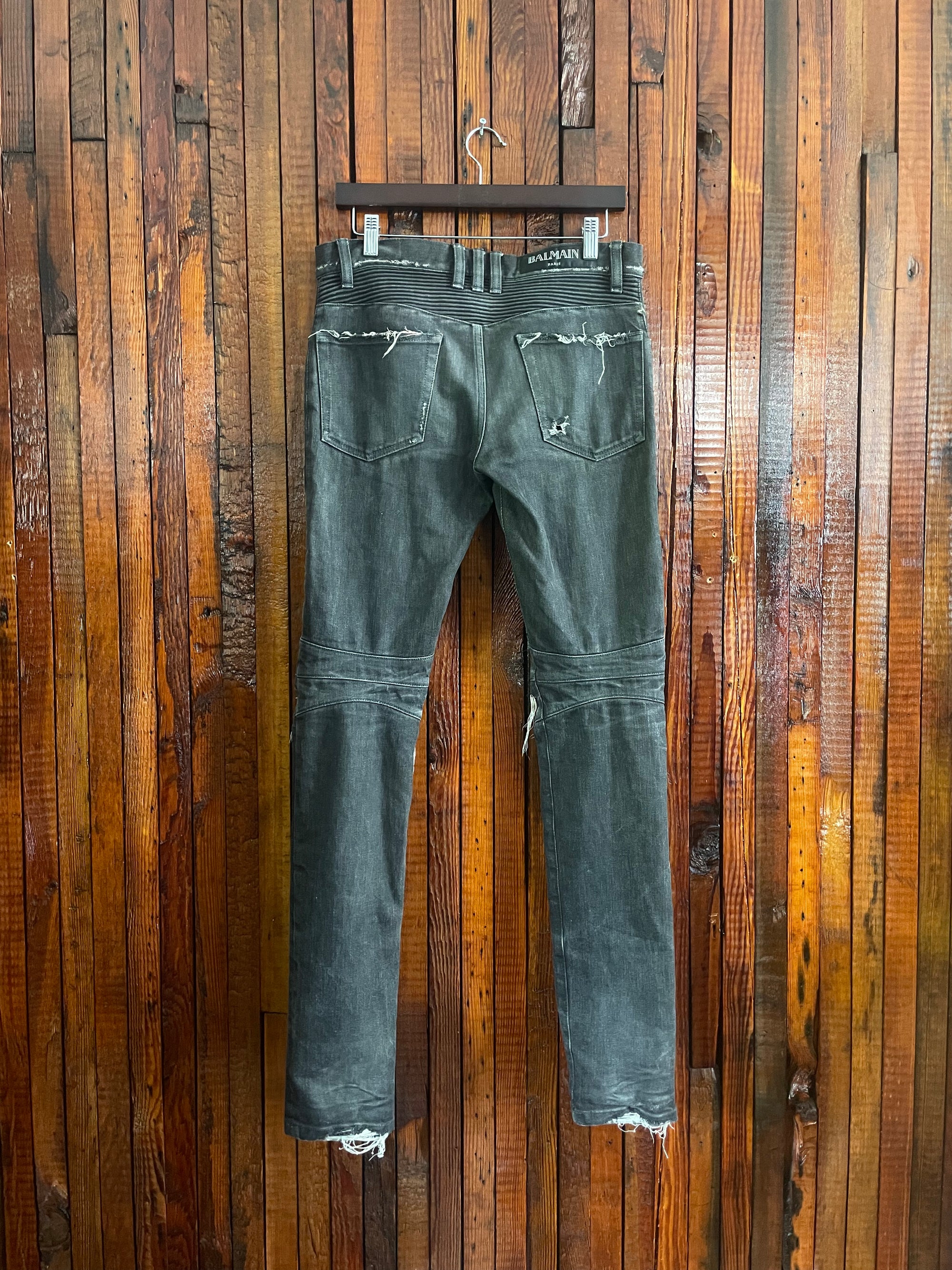Aw11 Balmain biker jeans