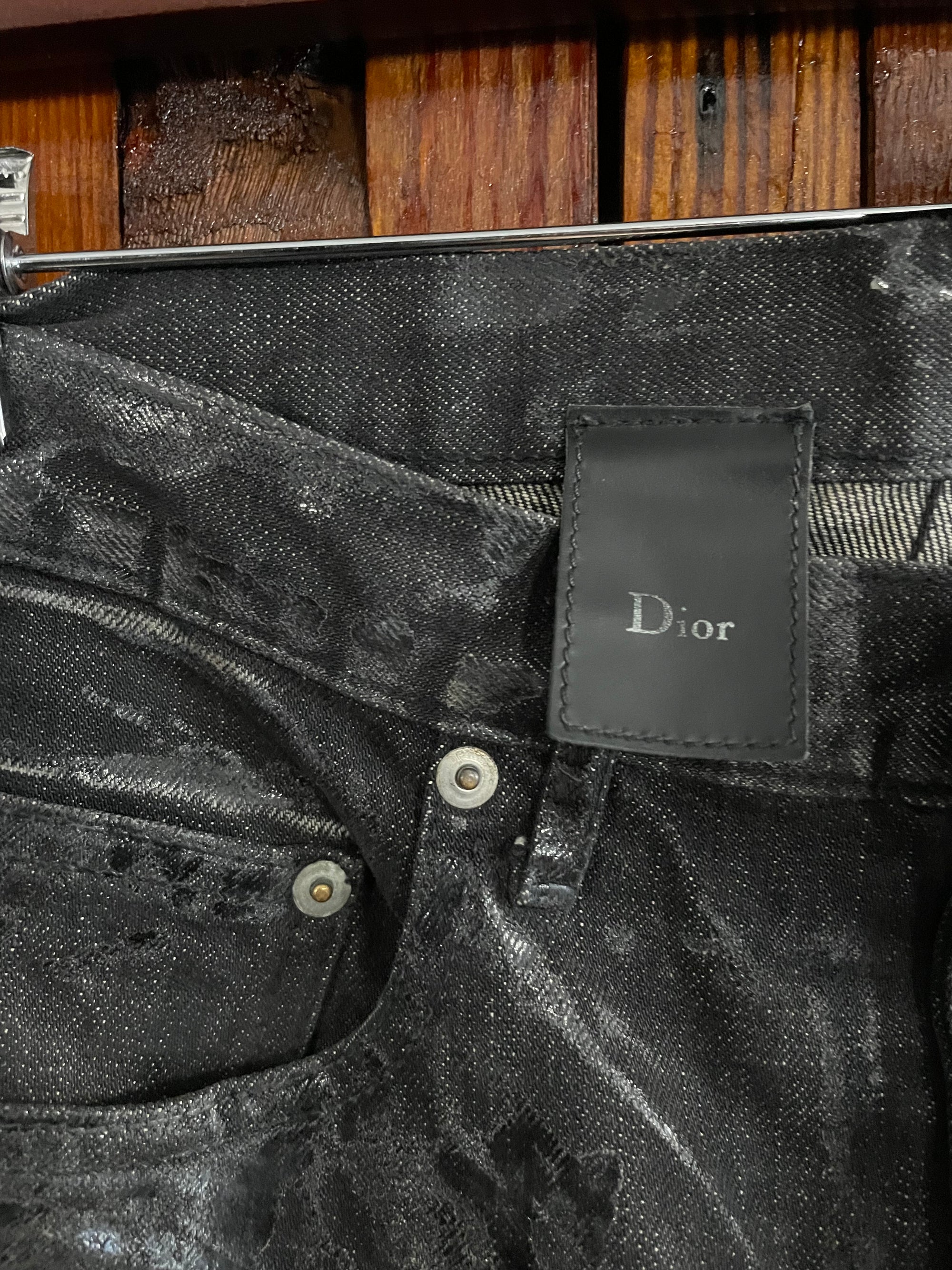 AW03 Dior Homme Waxed “Luster” Clawmarks