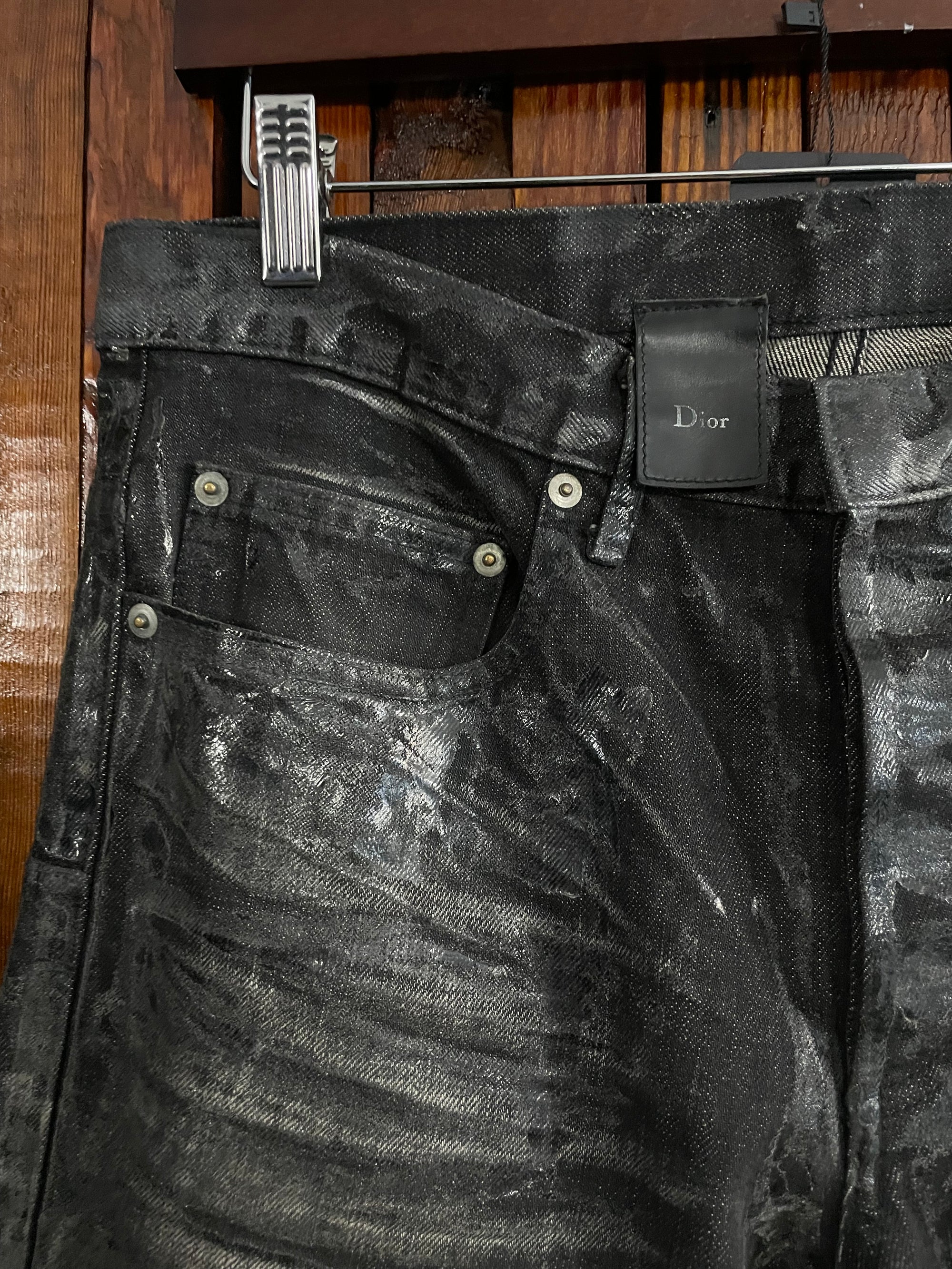 AW03 Dior Homme Waxed “Luster” Clawmarks