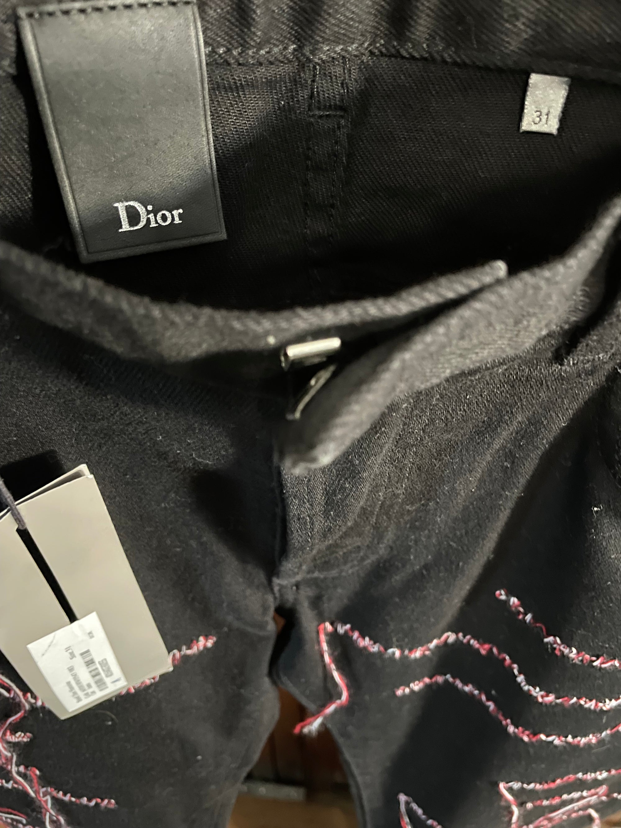 Dior Homme Stitch Jeans by KVA