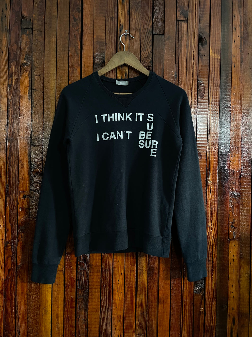 Dior Homme “I THINK ITS U I CANT BE SURE” by Hedi Slimane