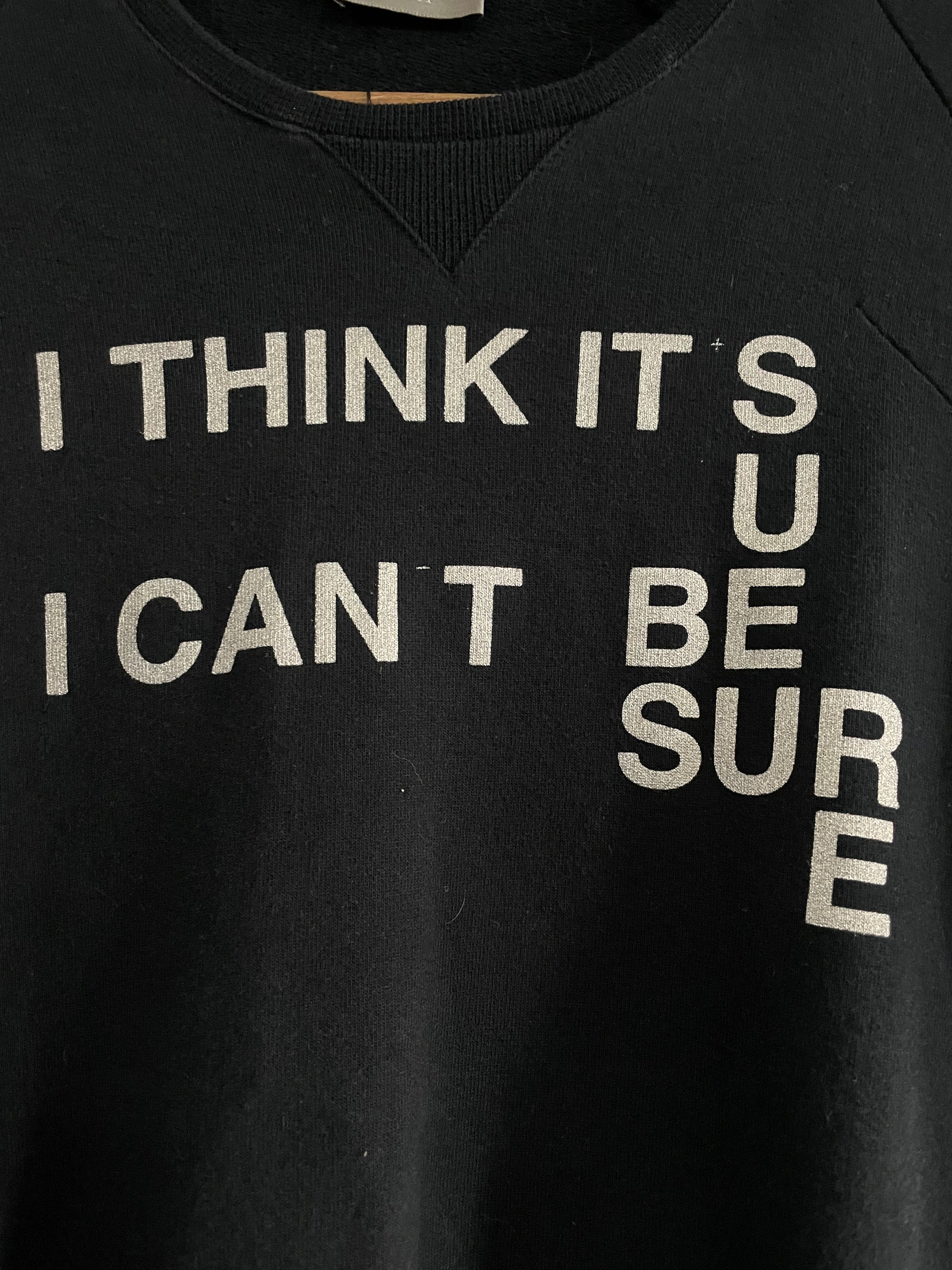 Dior Homme “I THINK ITS U I CANT BE SURE” by Hedi Slimane