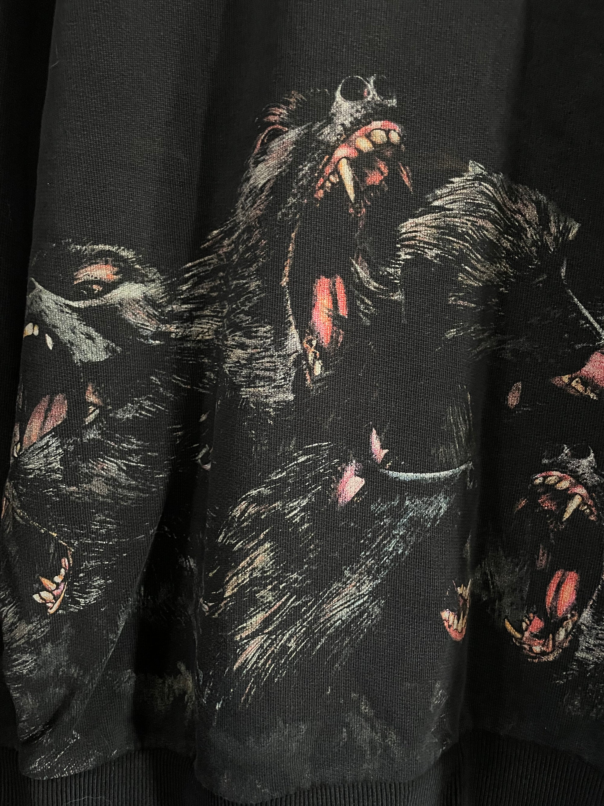 Givenchy “Screaming Monkeys” Sweatshirt
