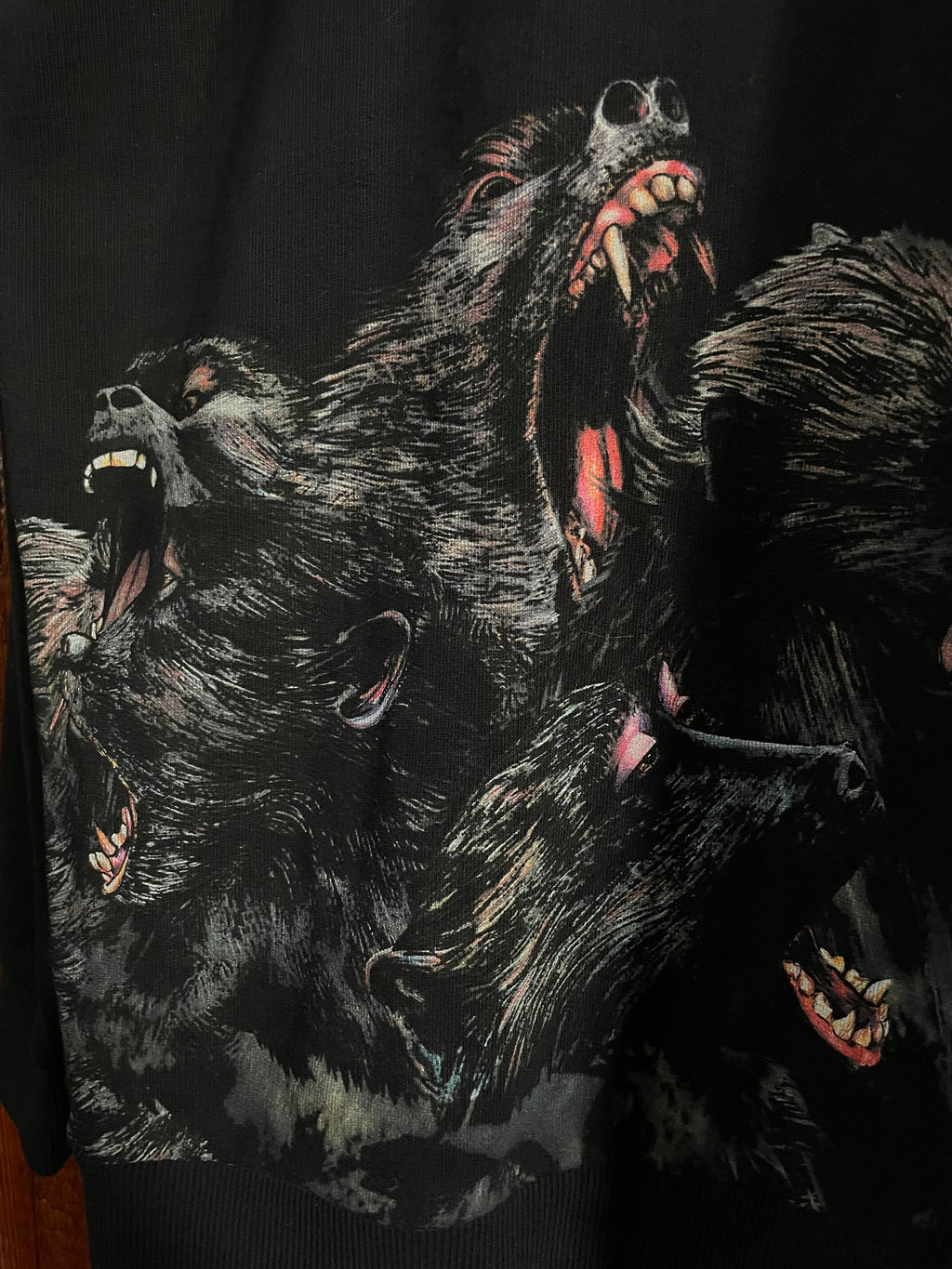 Givenchy “Screaming Monkeys” Sweatshirt
