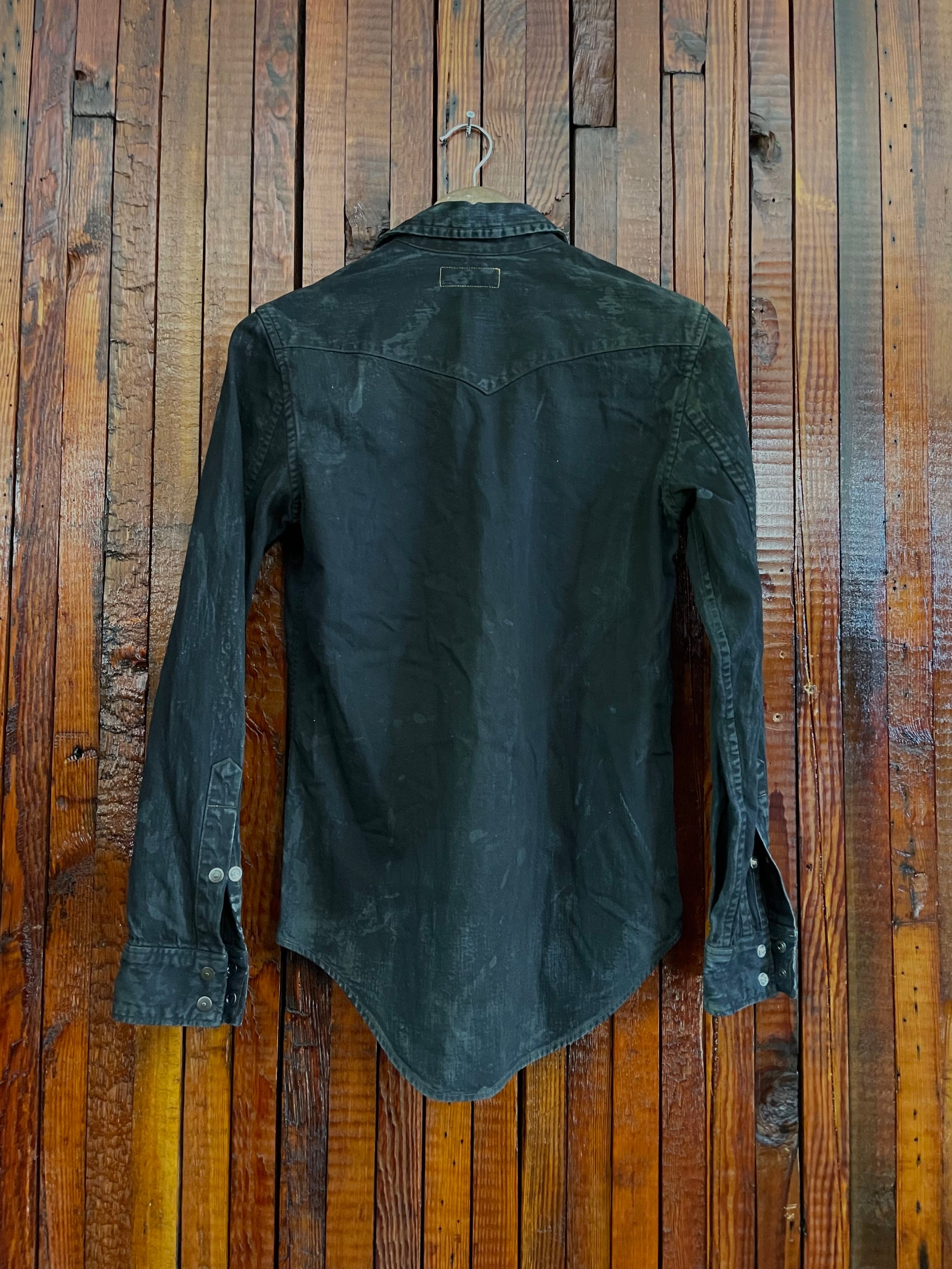 Saint Laurent Oil Stain button-up Shirt