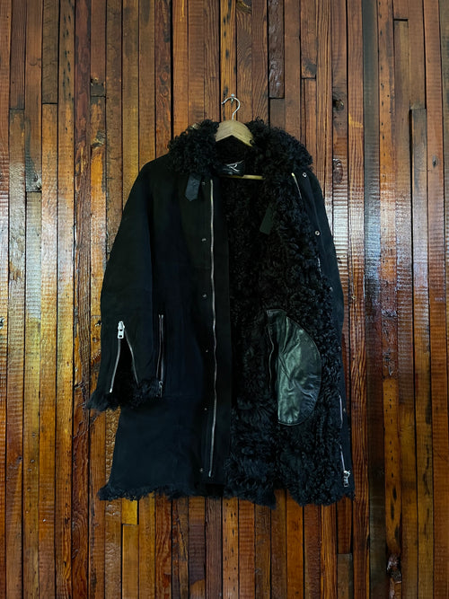 Alexander McQueen Lamb Skin Trenchcoat