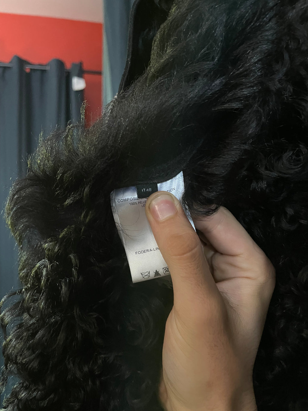 Alexander McQueen Lamb Skin Trenchcoat