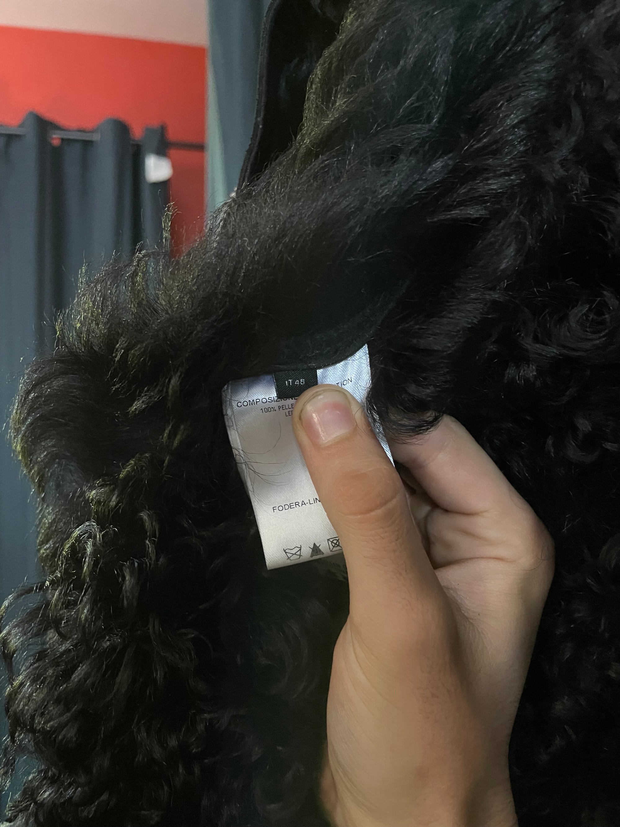 Alexander McQueen Lamb Skin Trenchcoat