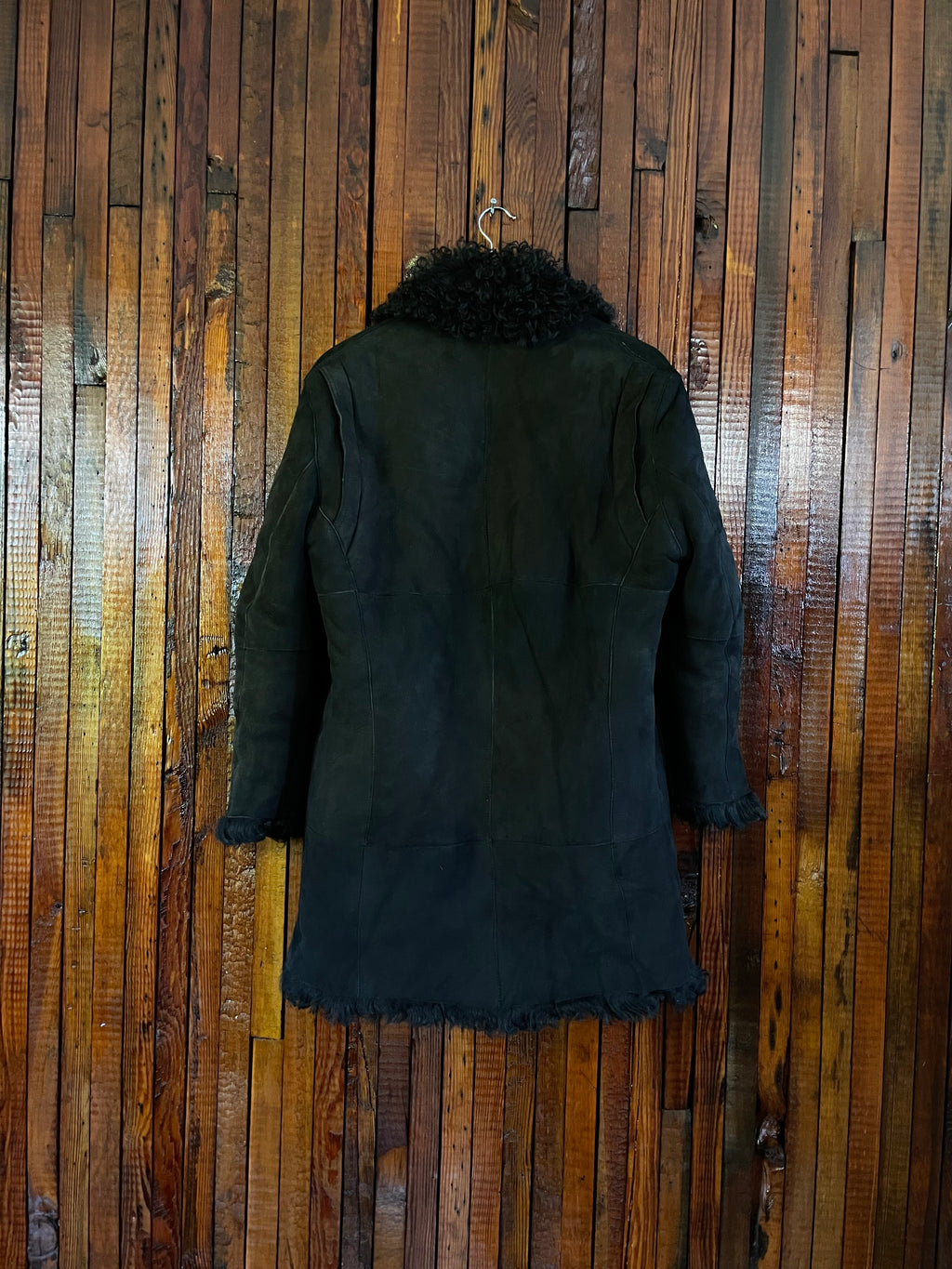 Alexander McQueen Lamb Skin Trenchcoat