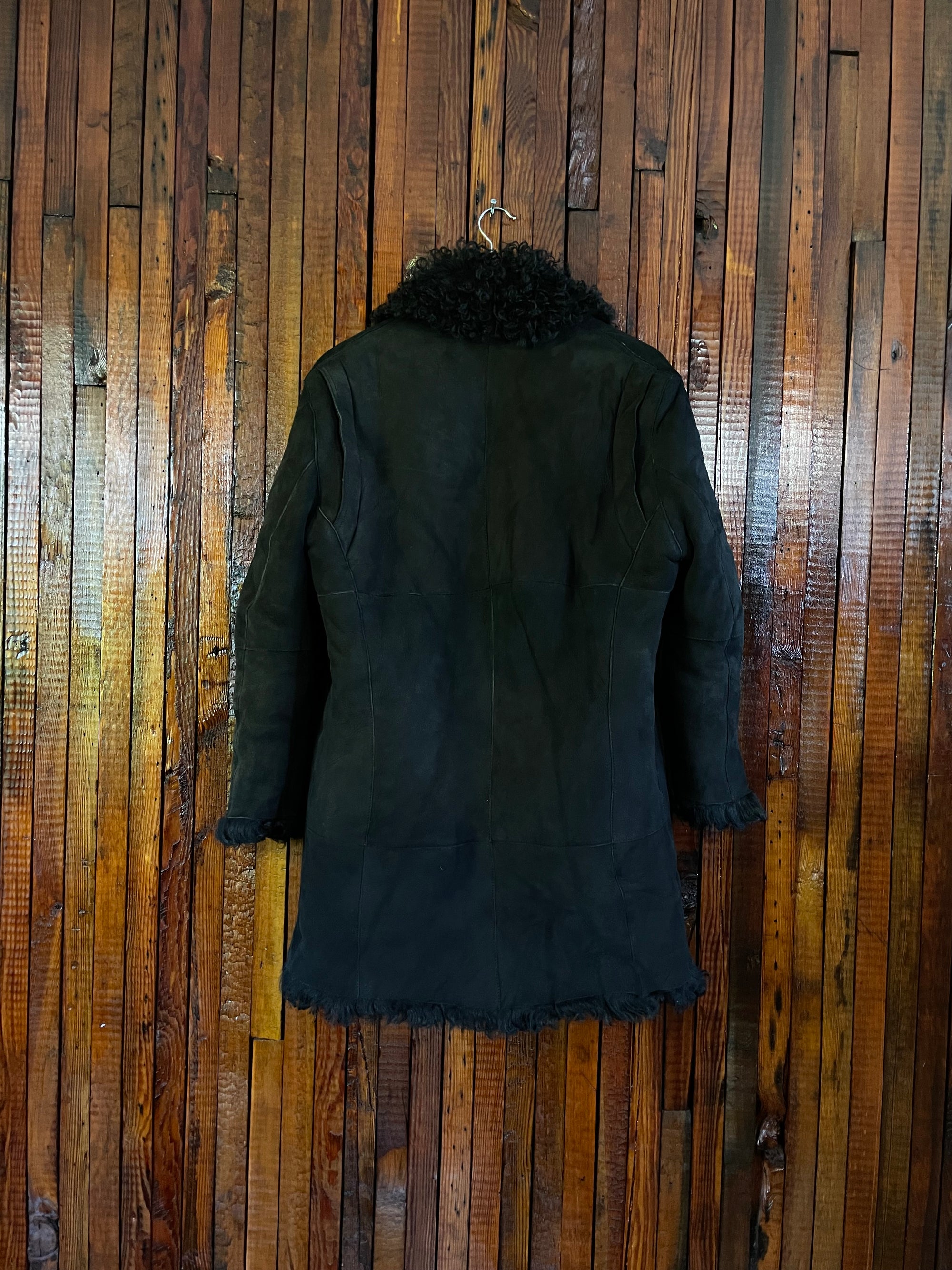 Alexander McQueen Lamb Skin Trenchcoat