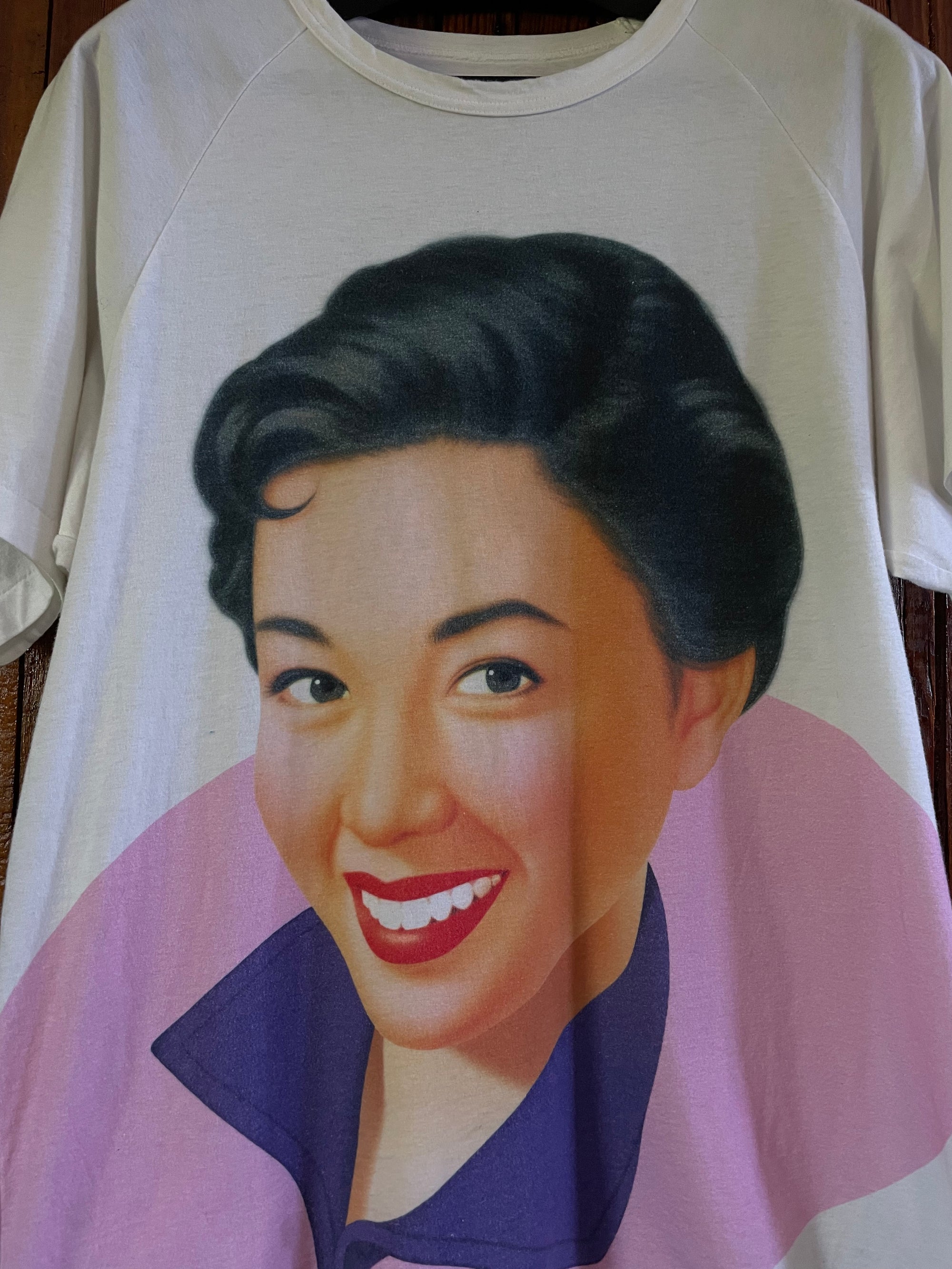 Yohji Yamamoto White Ss02 Saeko Tsuemura t shirt