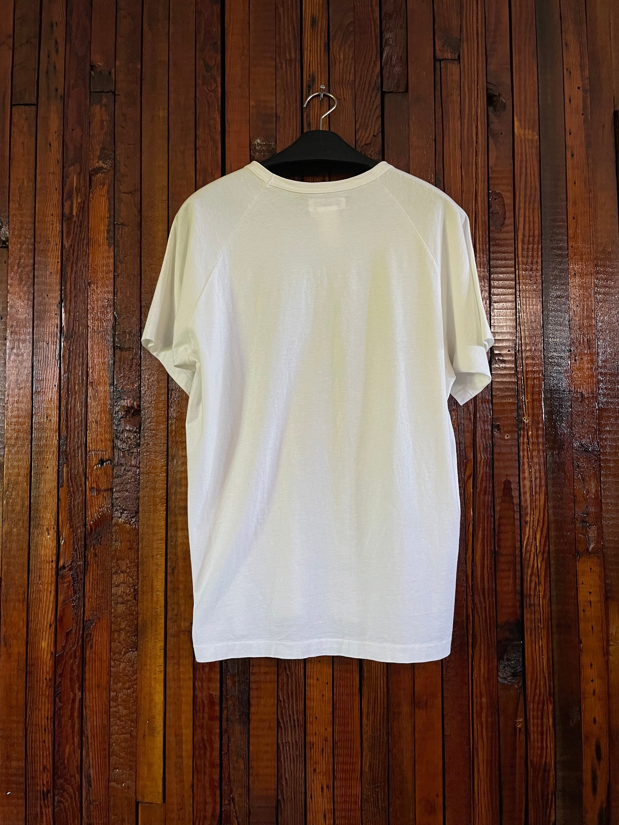 Yohji Yamamoto White Ss02 Saeko Tsuemura t shirt