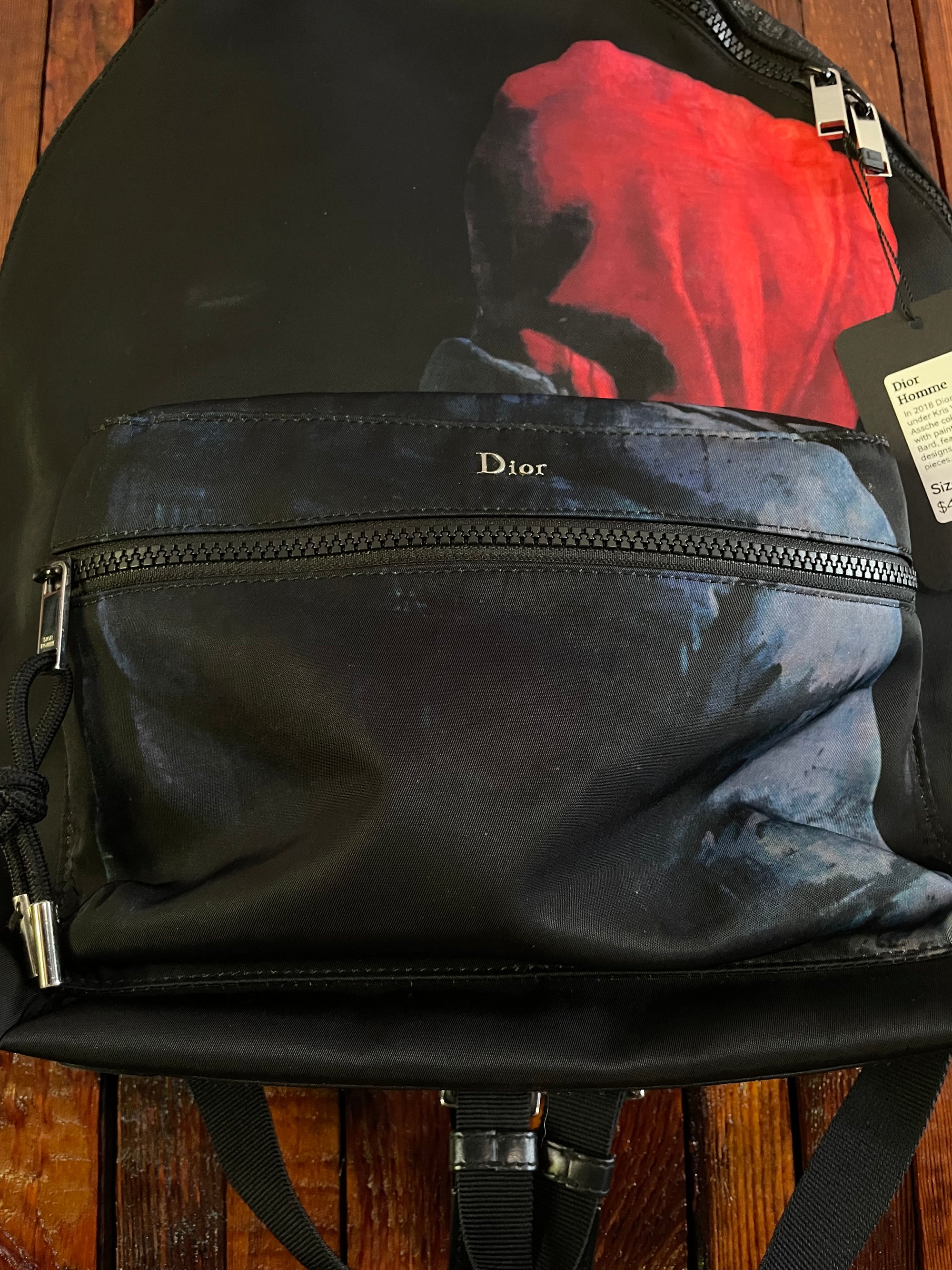 Dior Homme Francois Bard Backpack
