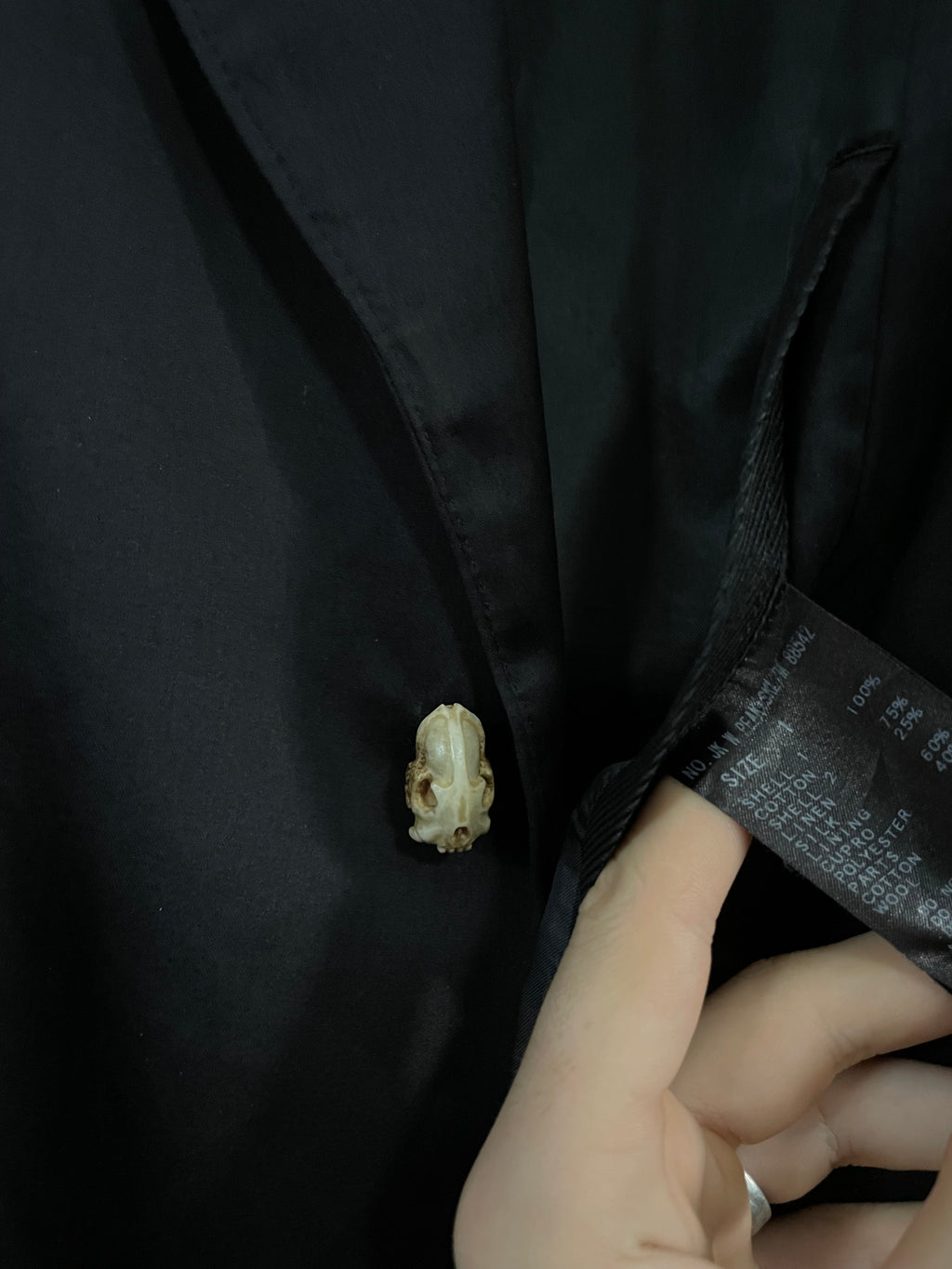 IfSixWasNine Skull Blazer