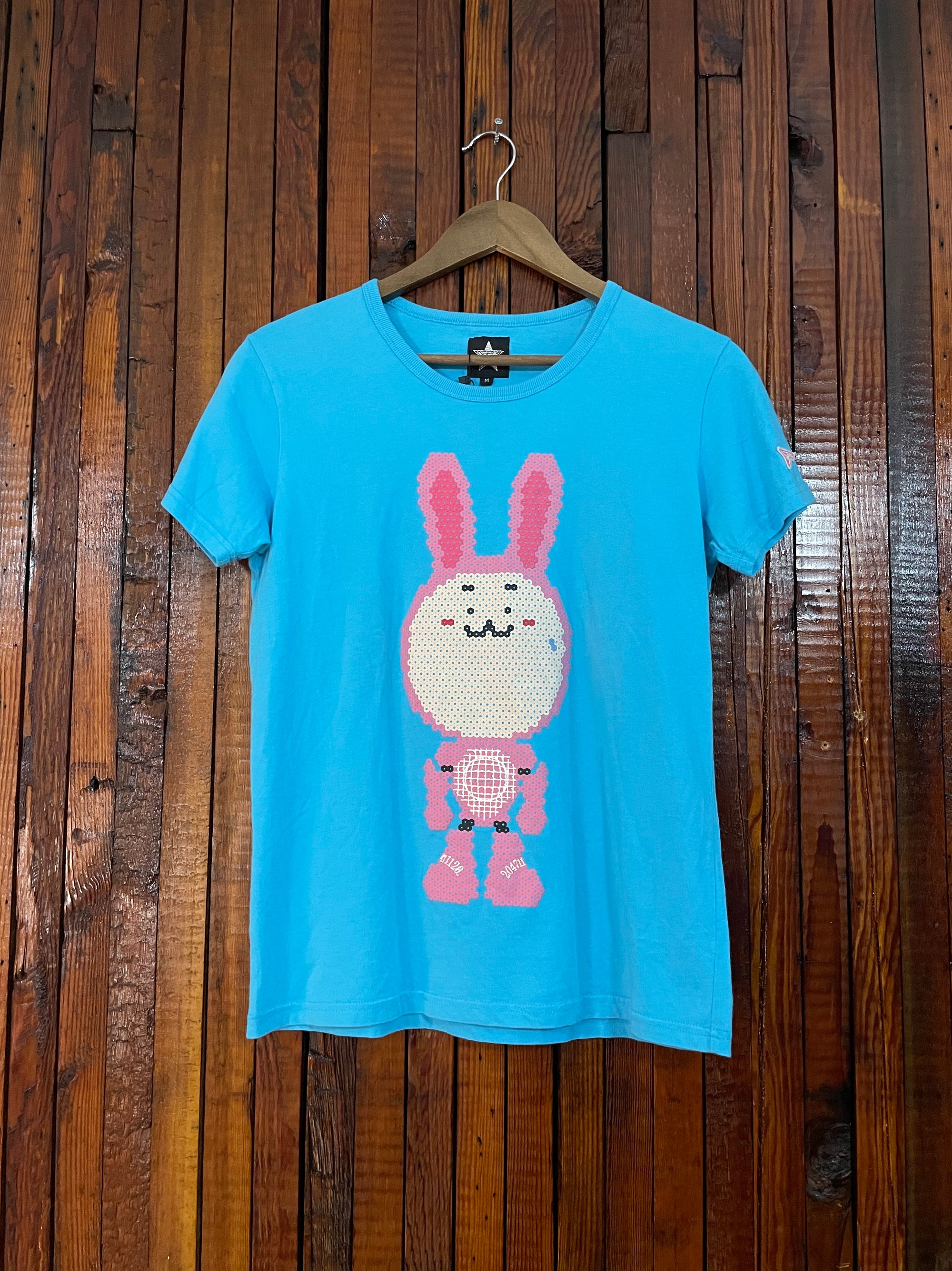 Hyoma robot yarn T-shirt