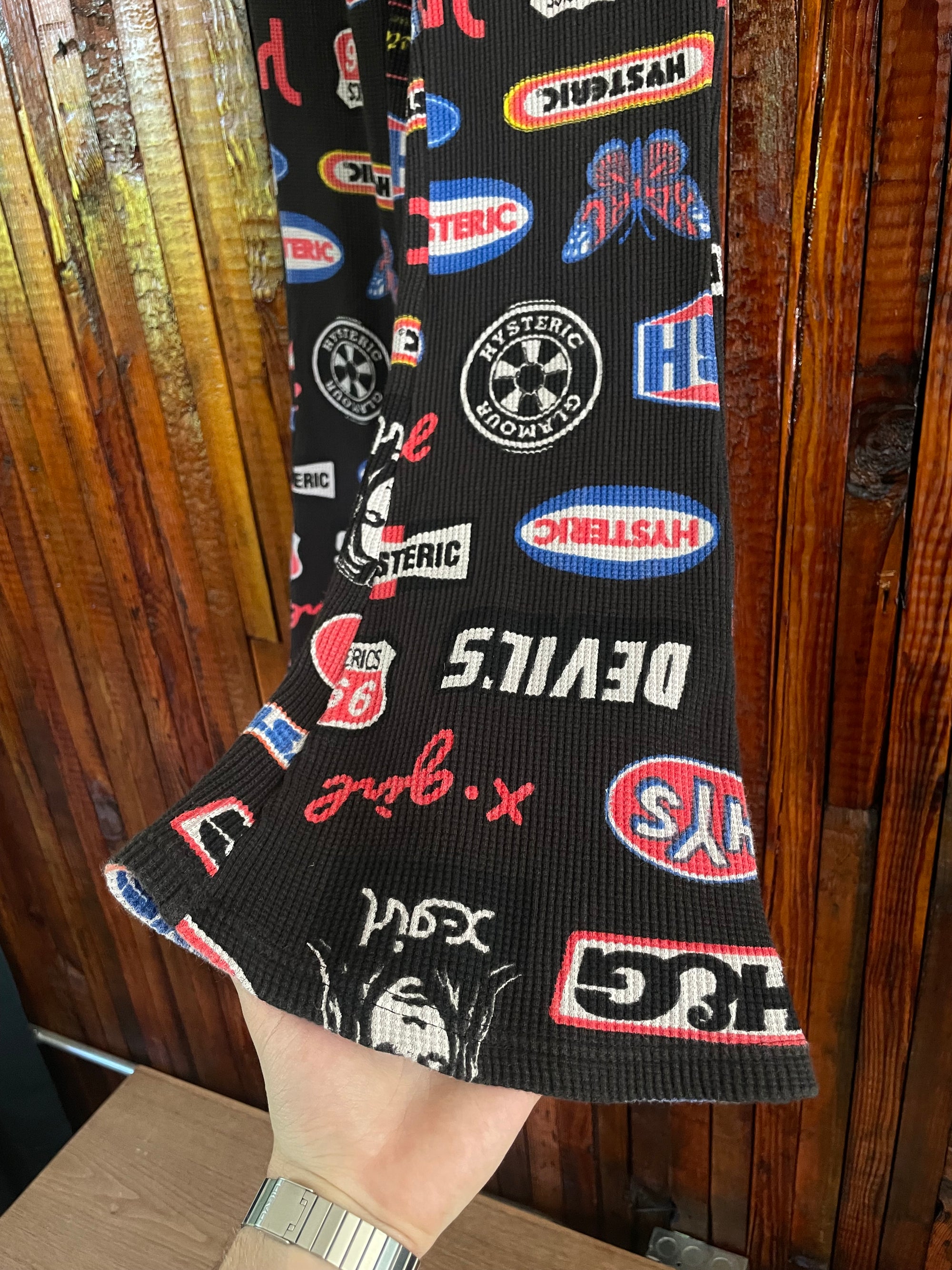 Hysteric Glamour Flarred X-Girl Thermals