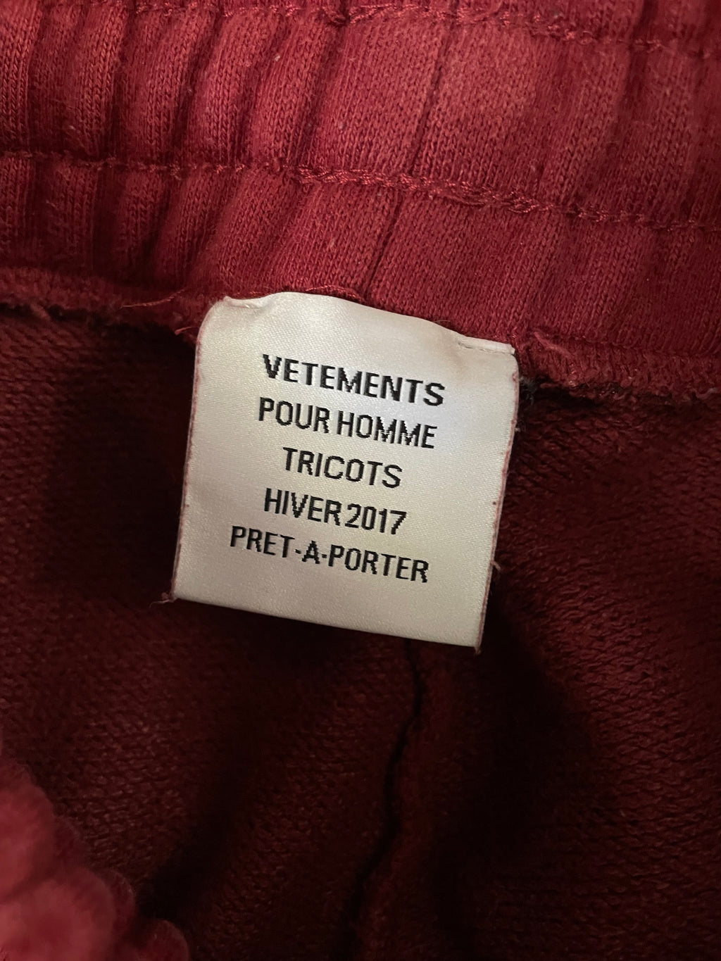 Vetements 2017 Gun Club Sweats