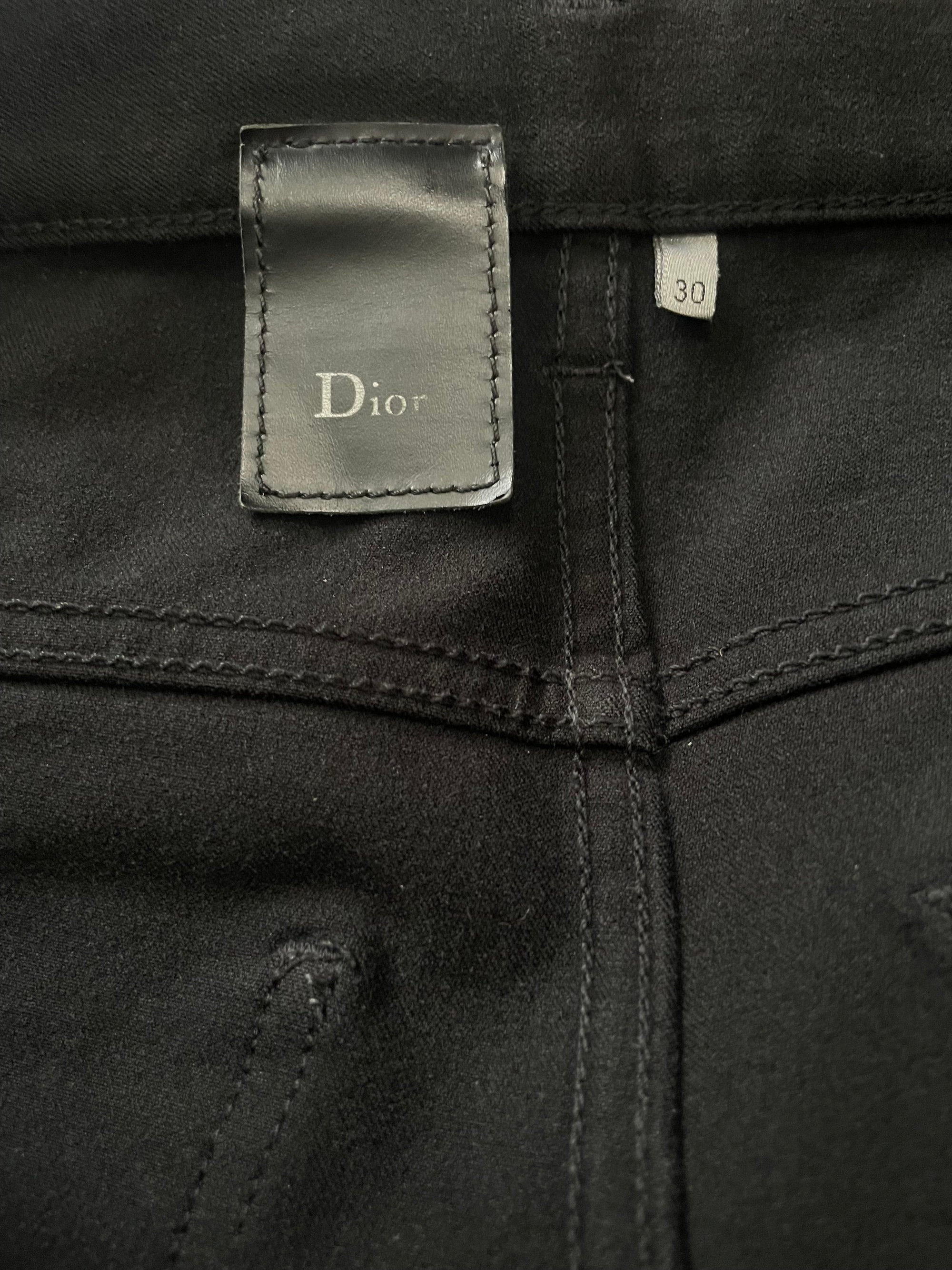Dior Homme Black Skinny Jeans