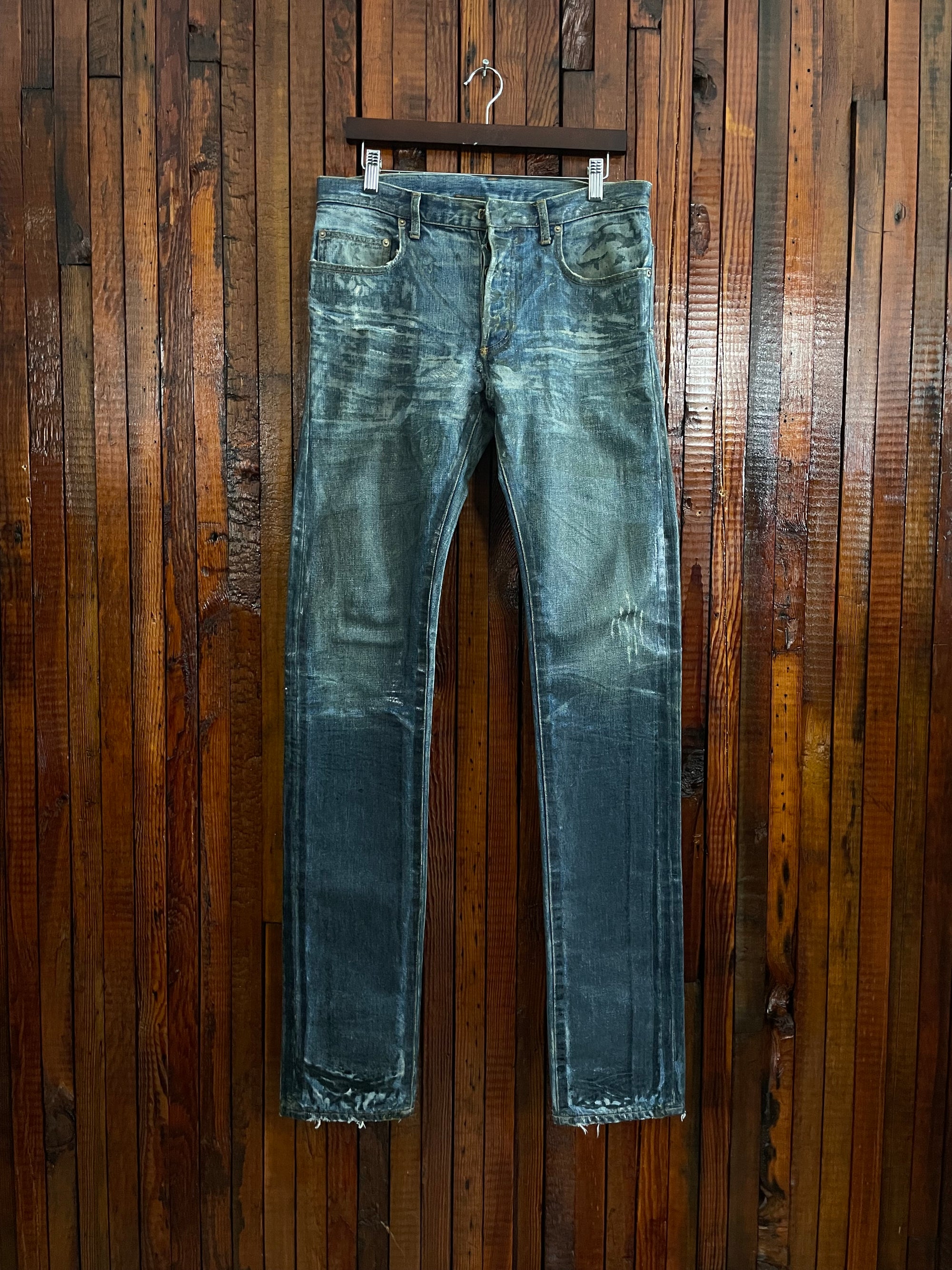 Aw04 blue luster denim