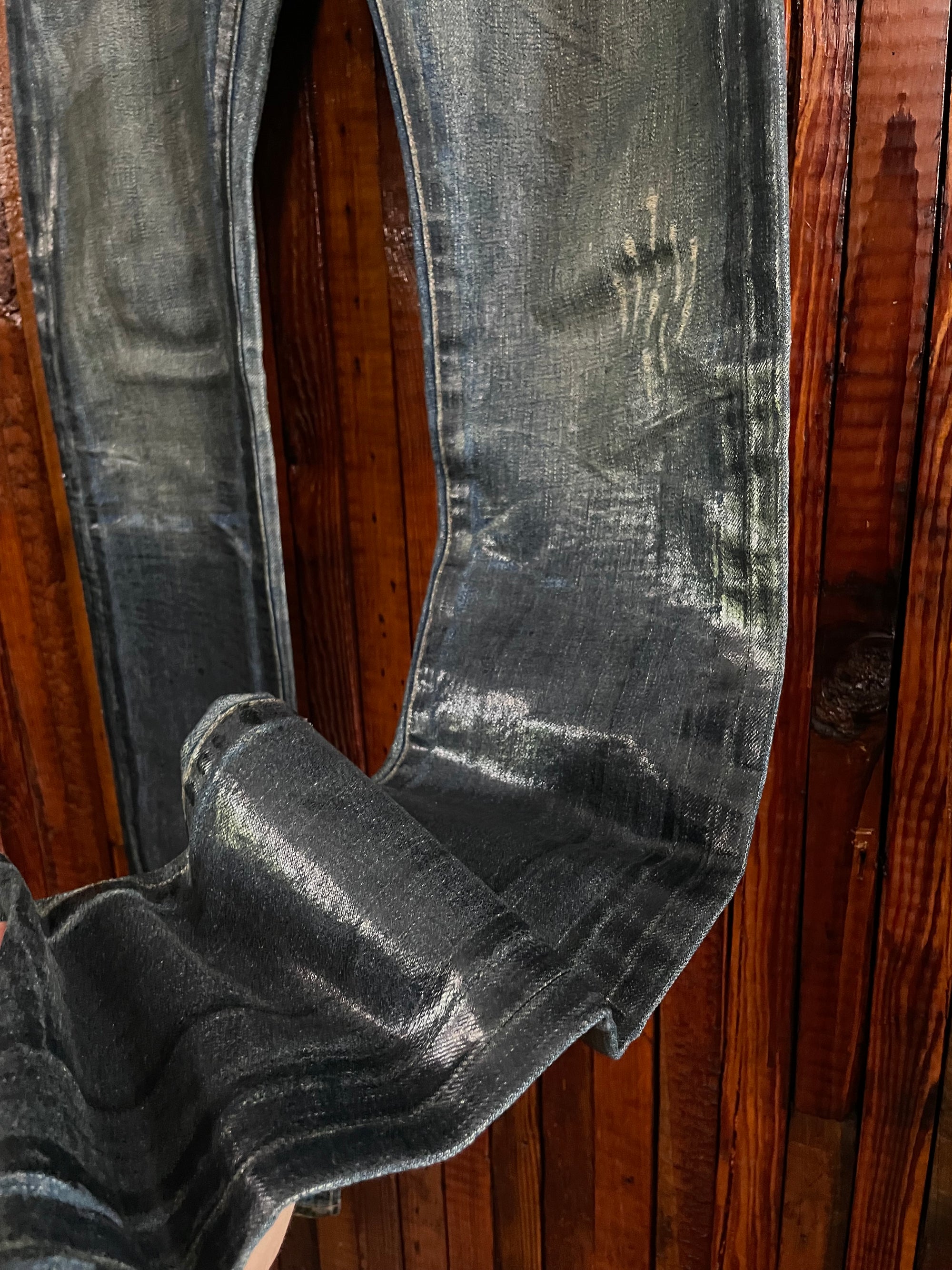 Aw04 blue luster denim