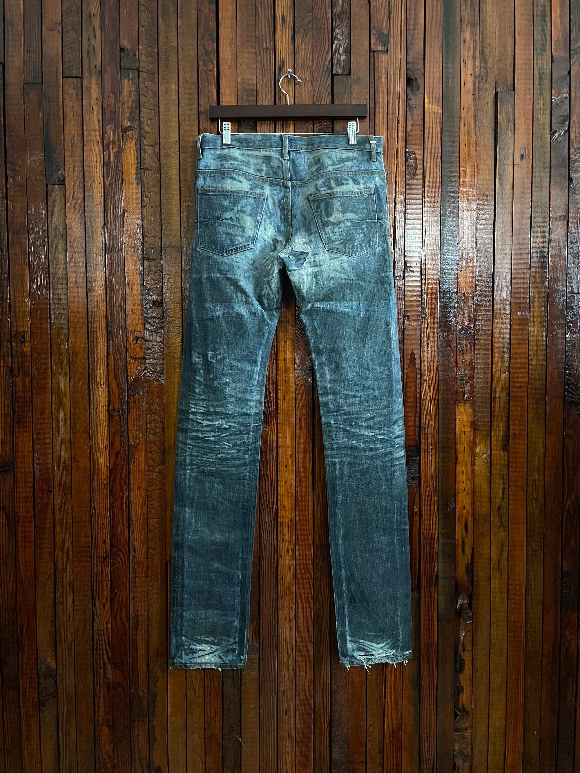 Aw04 blue luster denim