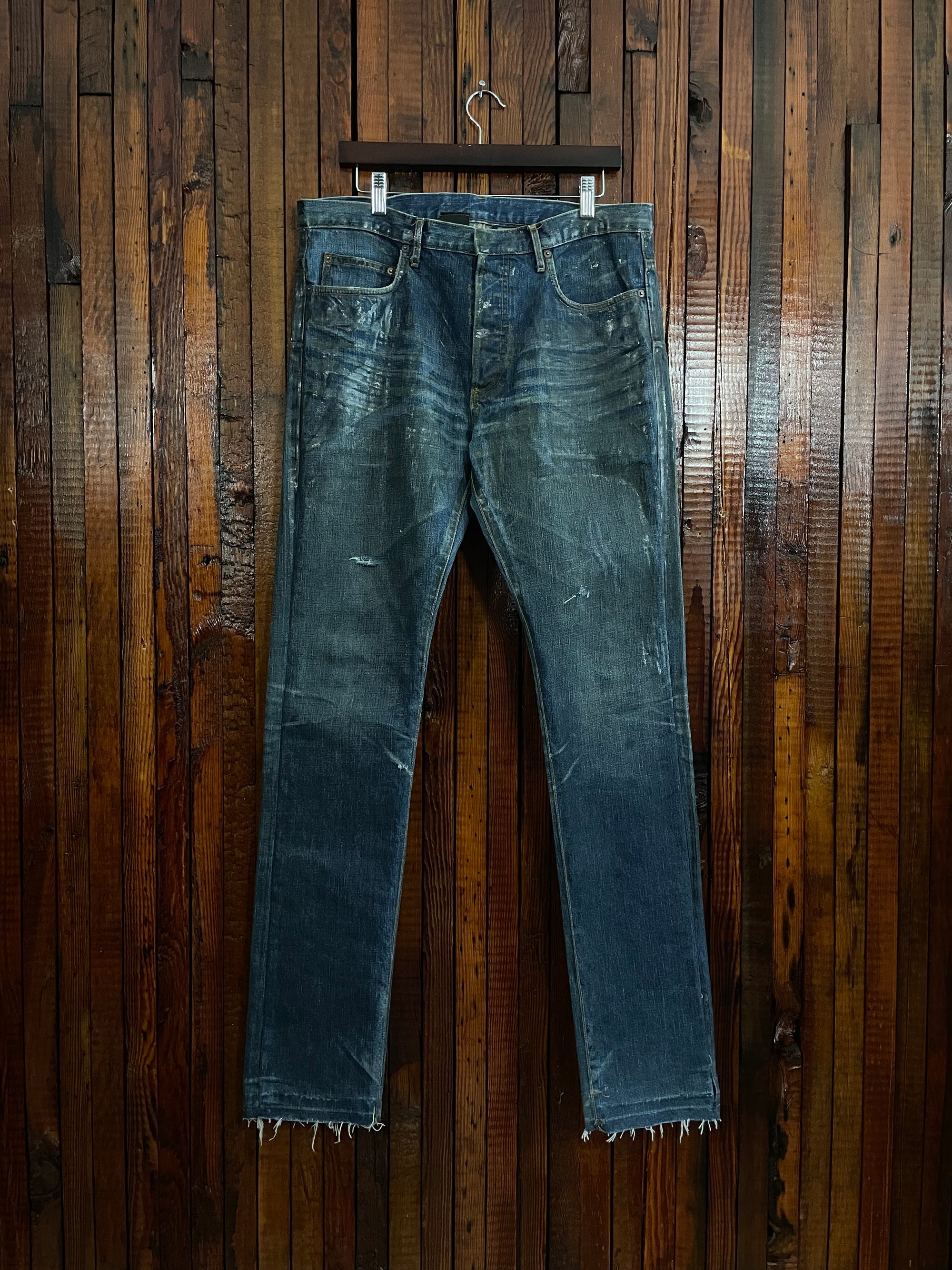 Aw05 blue luster denim