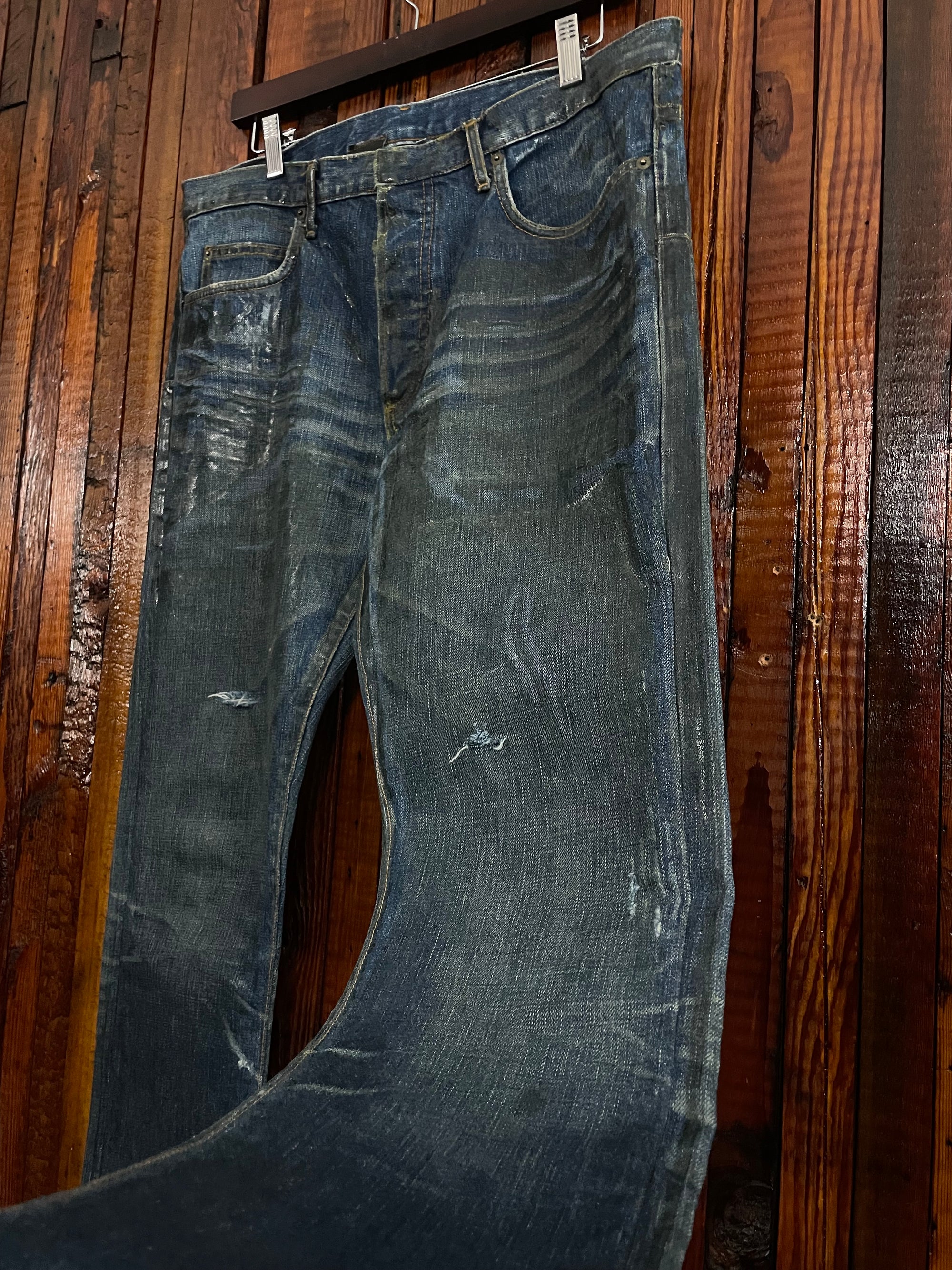 Aw05 blue luster denim