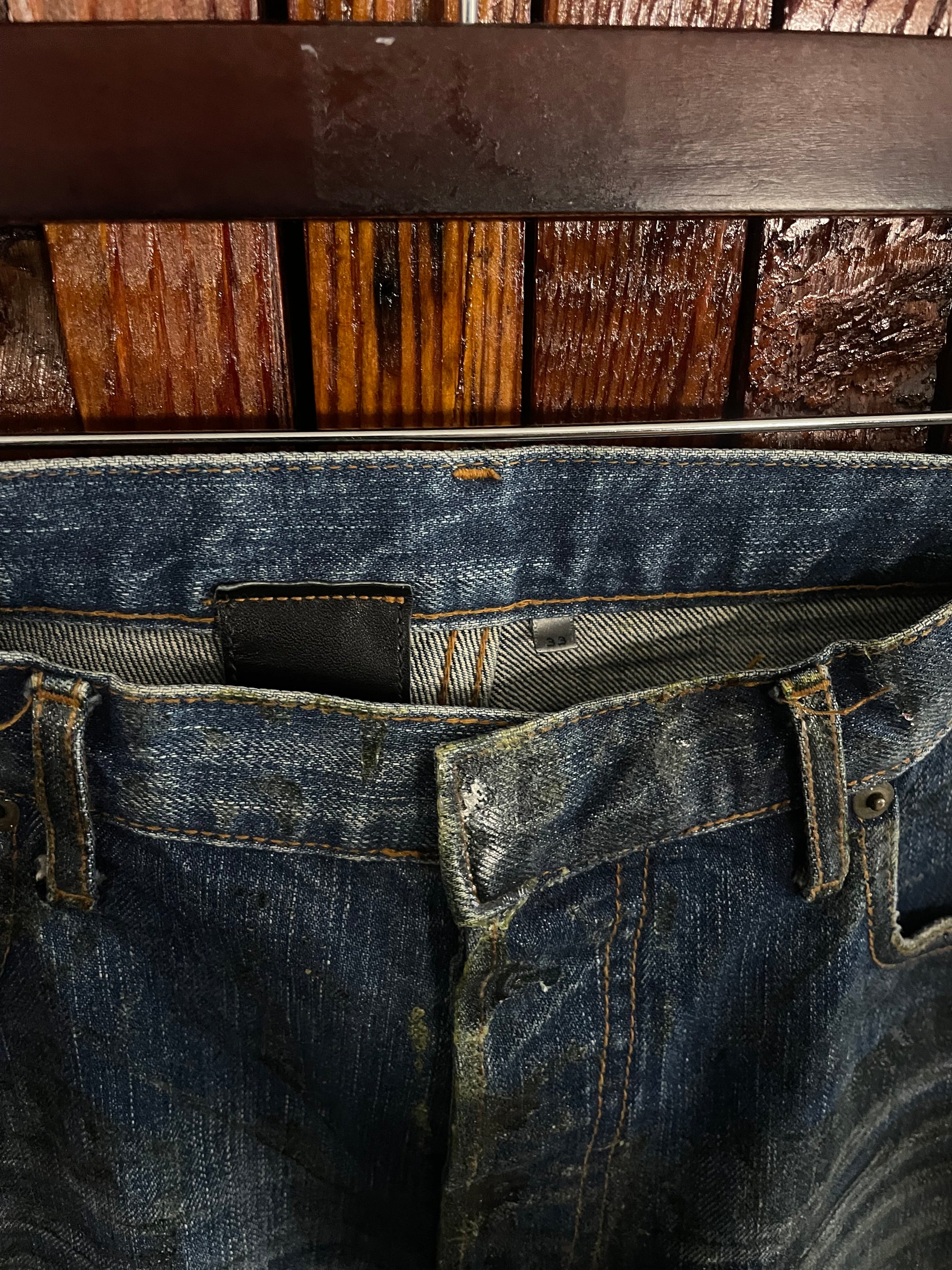 Aw05 blue luster denim