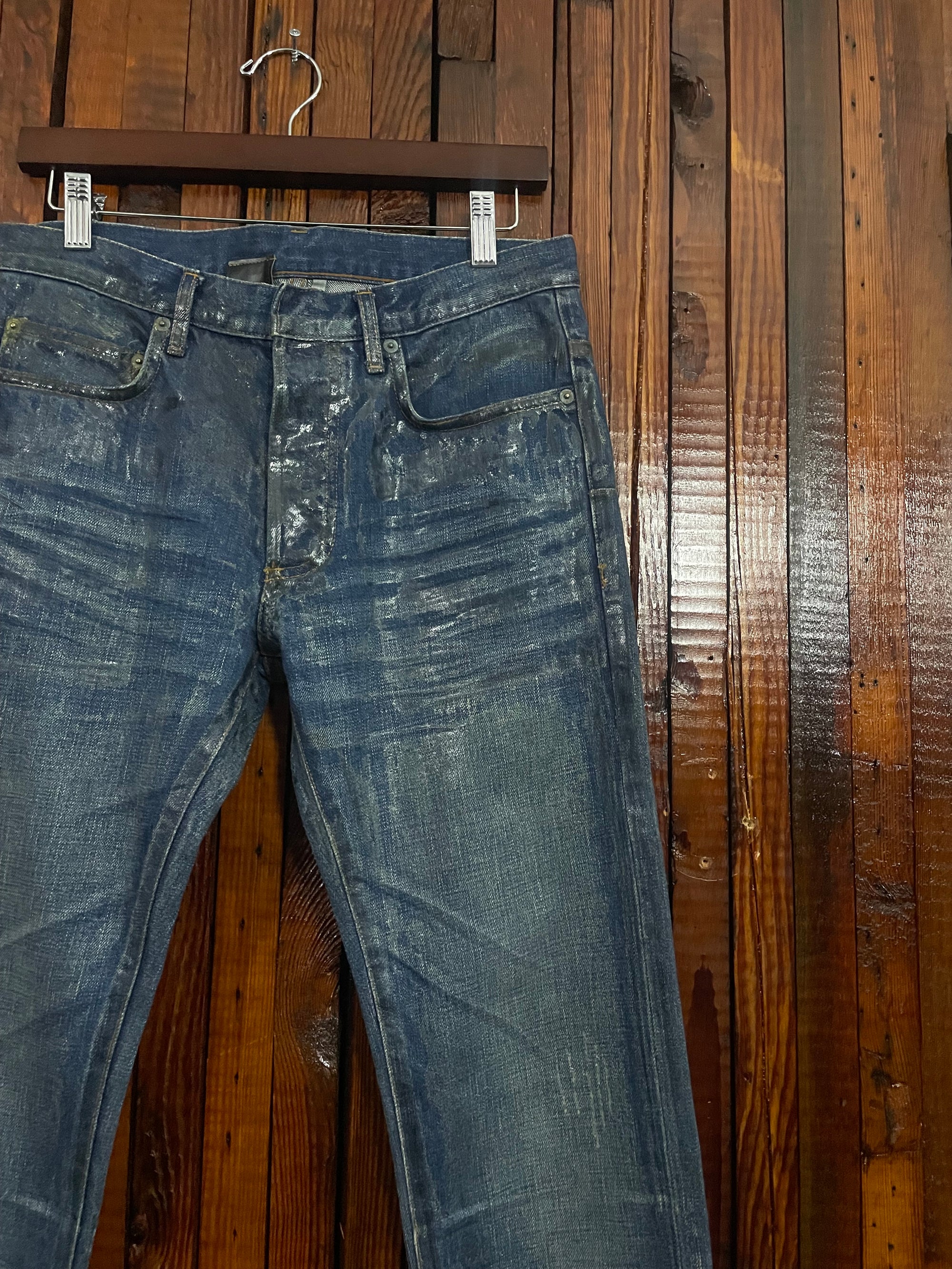 Aw06 blue luster denim