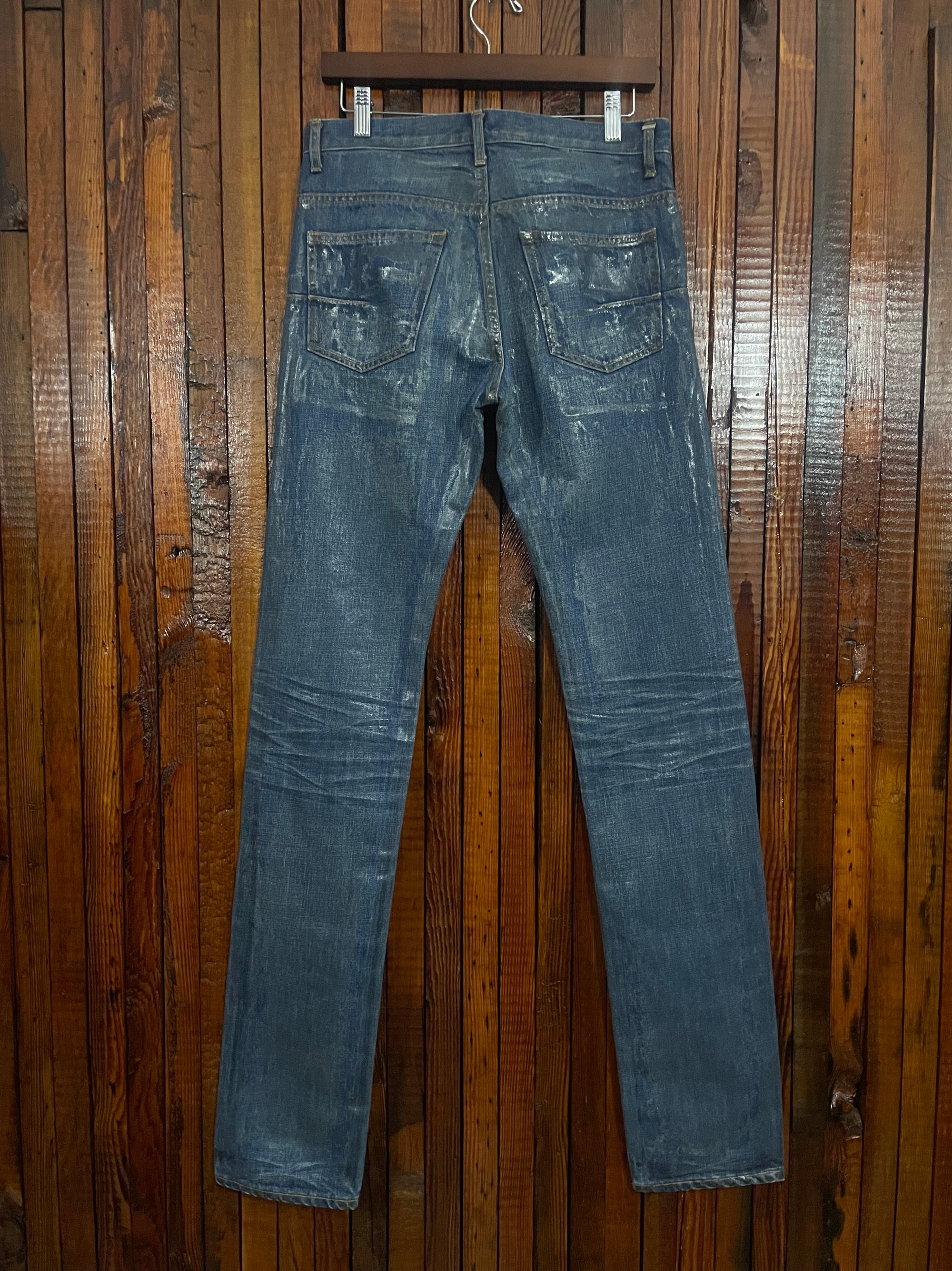 Aw06 blue luster denim