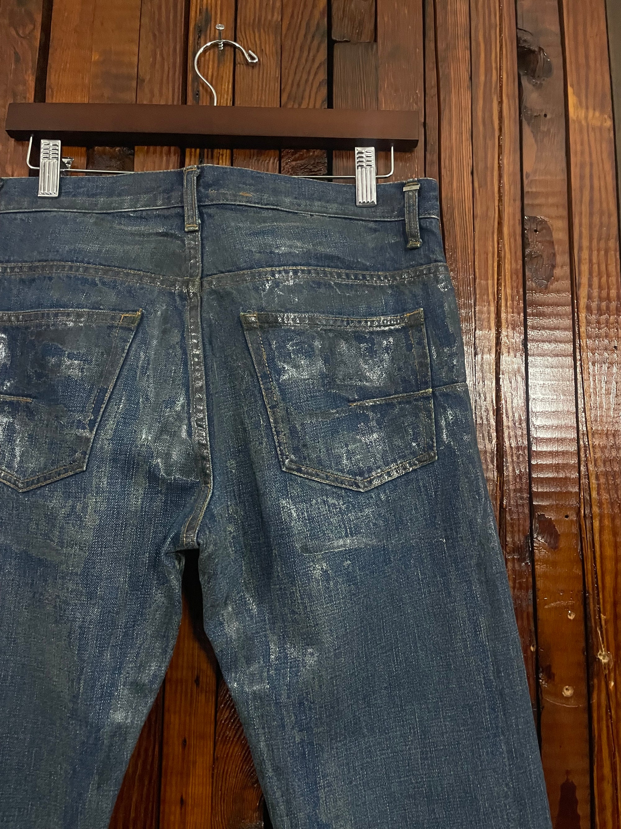 Aw06 blue luster denim