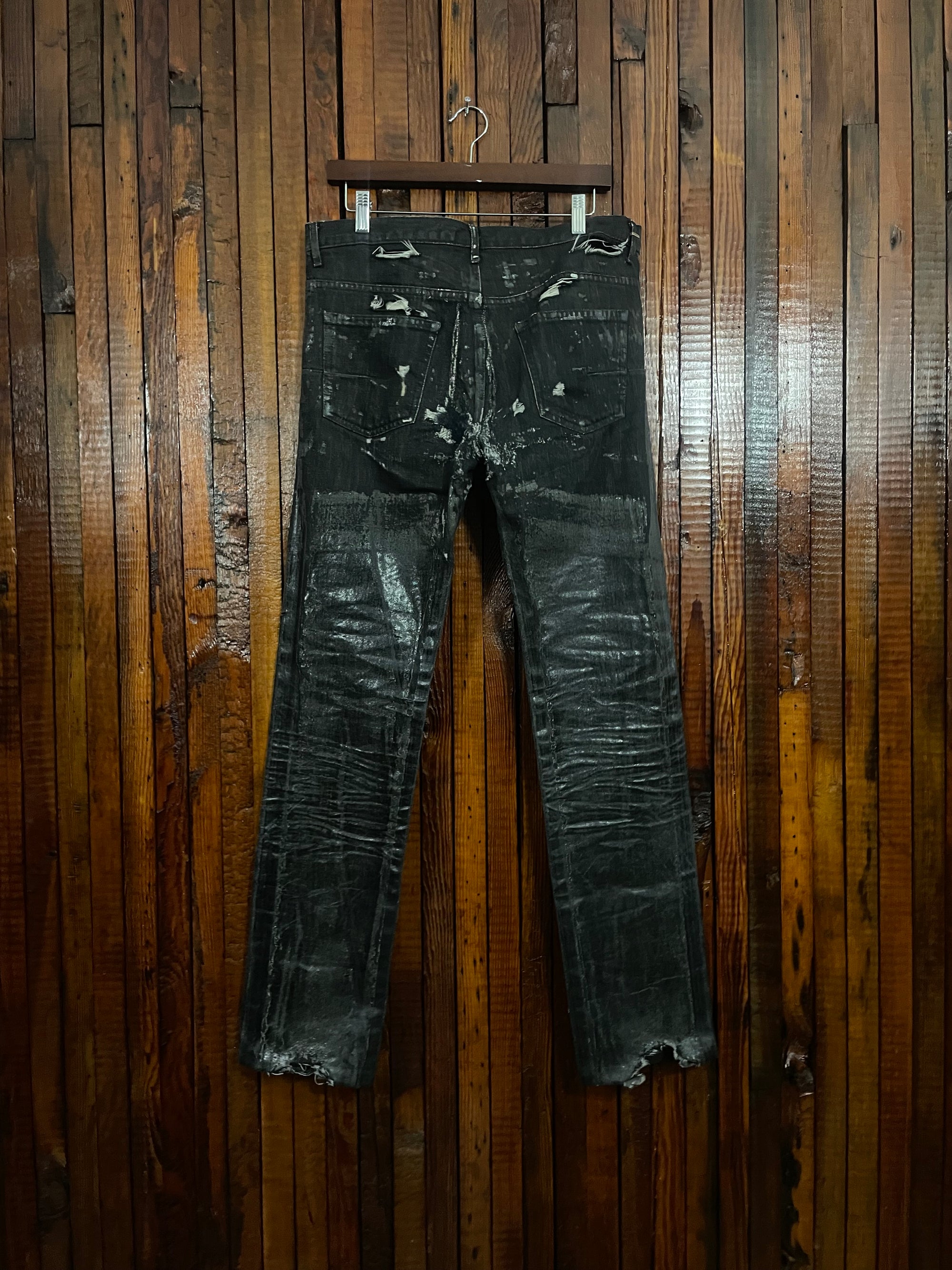 Aw03 black luster denim