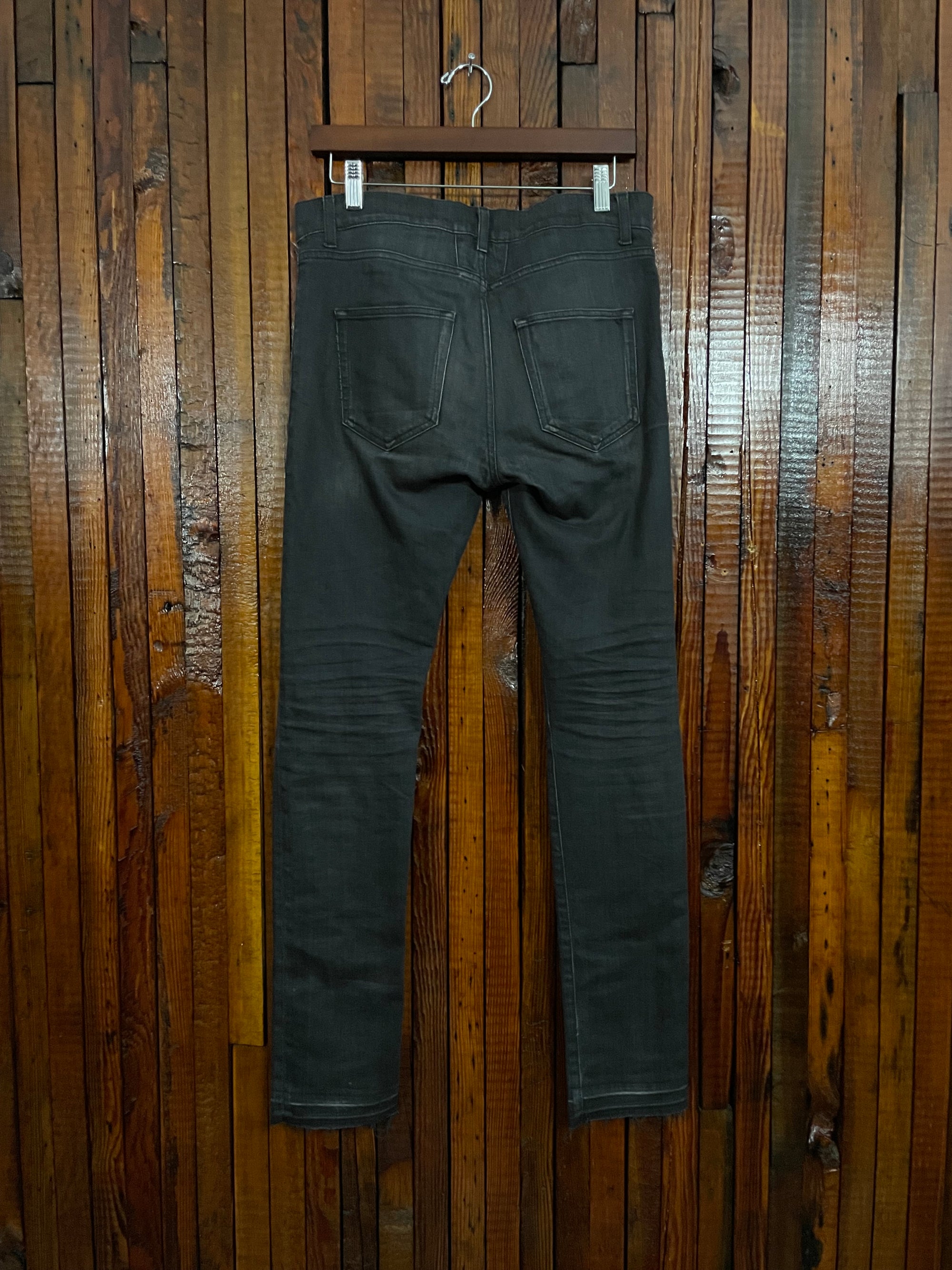 Saint Laurent Grey Skinny Denim