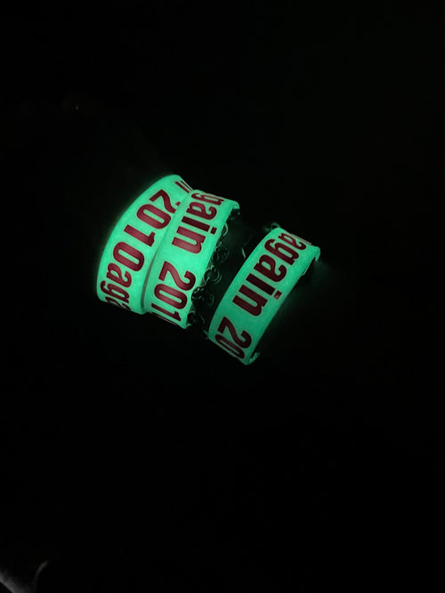 2010 again rubber bracelet