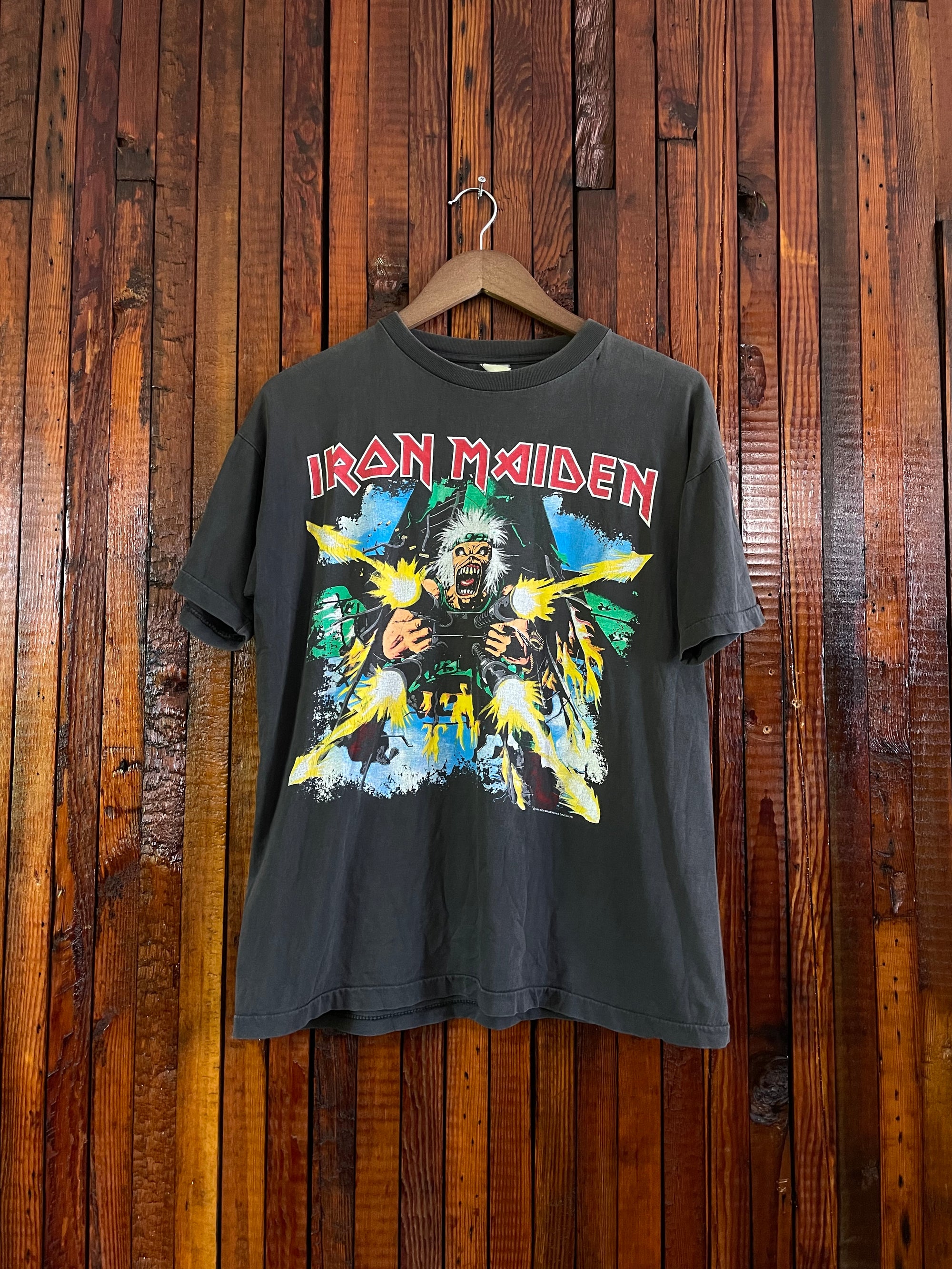 Iron Maiden “Shoot that fucker” European Tour tee