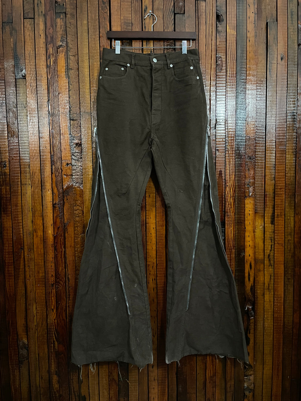 Rick Owen’s “brown suede” Bolan bananas